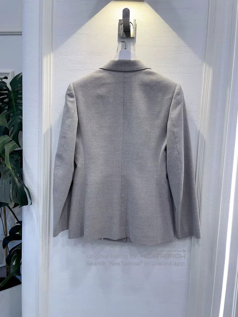 Hermes Hermes Gray blazer Size XS / US 0-2 / IT 36-38 - 2 Thumbnail