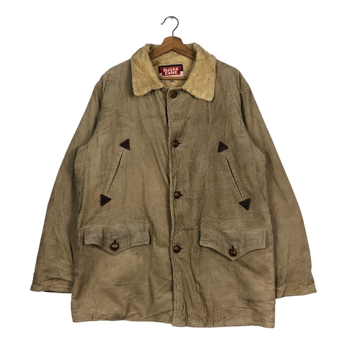 Sugar Cane 🔥VINTAGE CORDUROY GUARD JACKET SUGAR CANE TOYO ENTERPRISE Size US L / EU 52-54 / 3 - 1 Thumbnail
