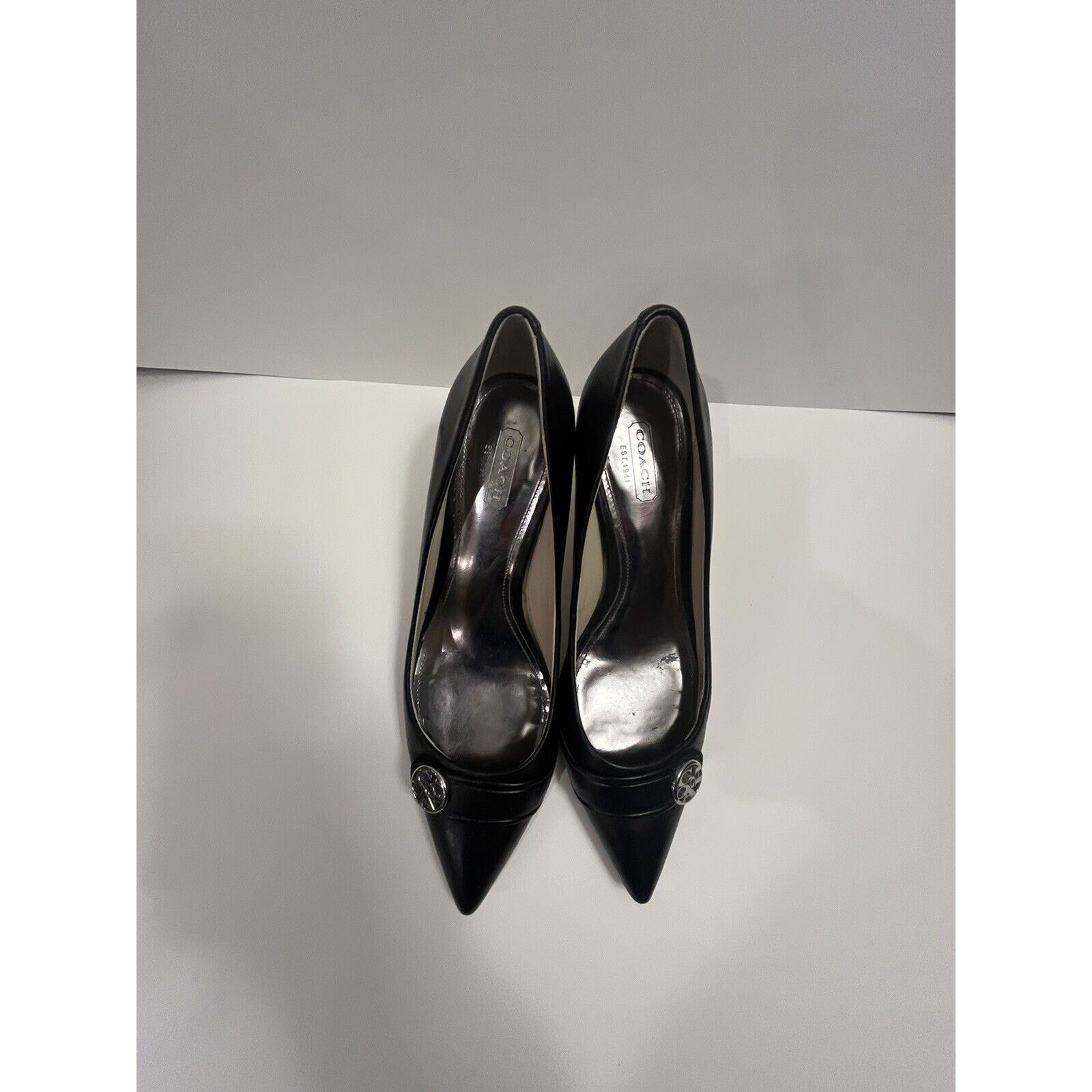 Coach Coach Zelda Signature Logo Dress Pumps Ladies 7B Shoes Size US 7 / IT 37 - 6 Thumbnail