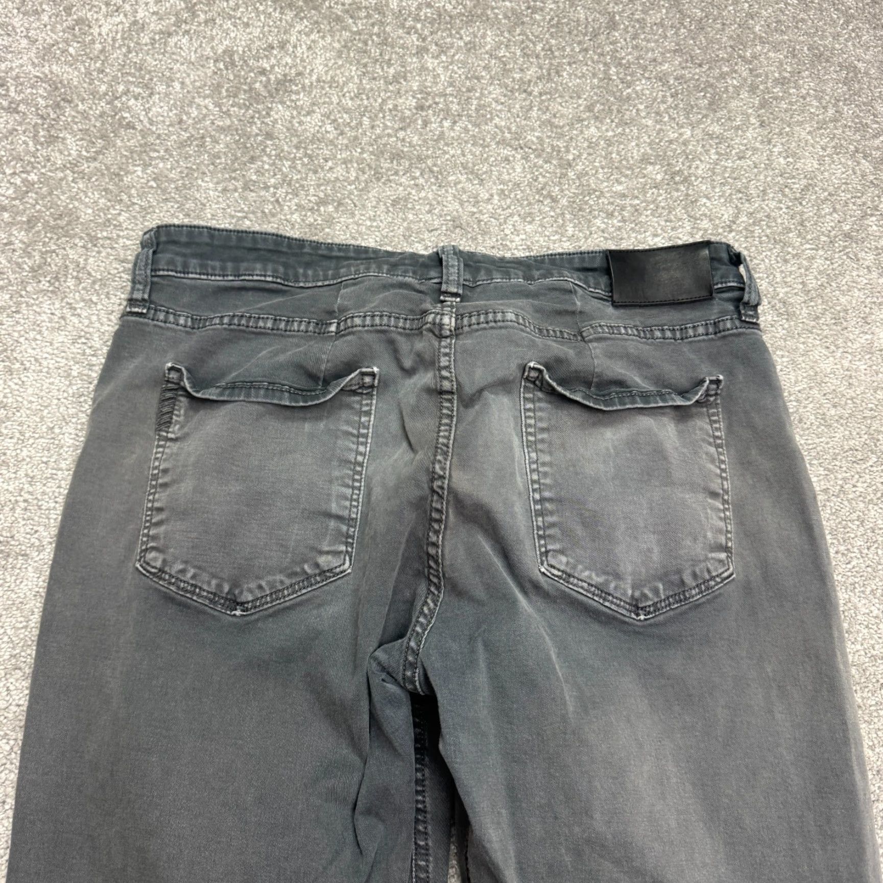 Paige Paige Slim Denim Jeans Men 33x30 Streetwear Vintage City 32x30 Gray Jeans Womens Mens Size 24" / US 00 / IT 34 - 3 Thumbnail
