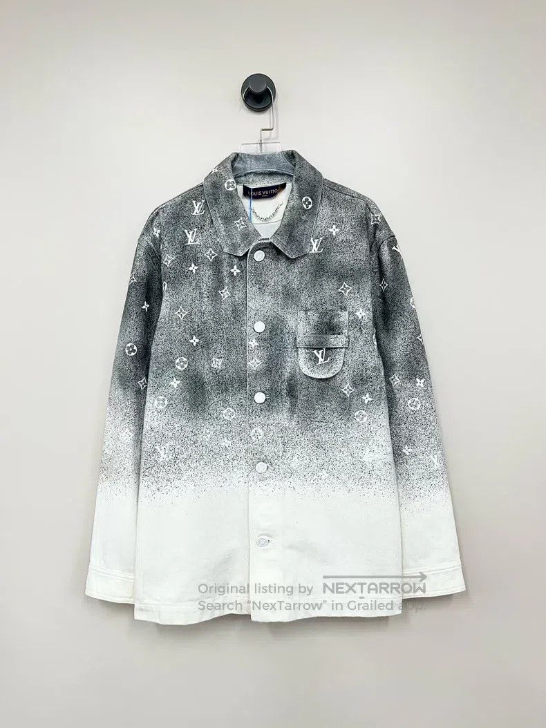 Louis Vuitton Louis Vuitton Grey and white starry sky gradient aged flow Size US XS / EU 42 / 0 - 1 Thumbnail