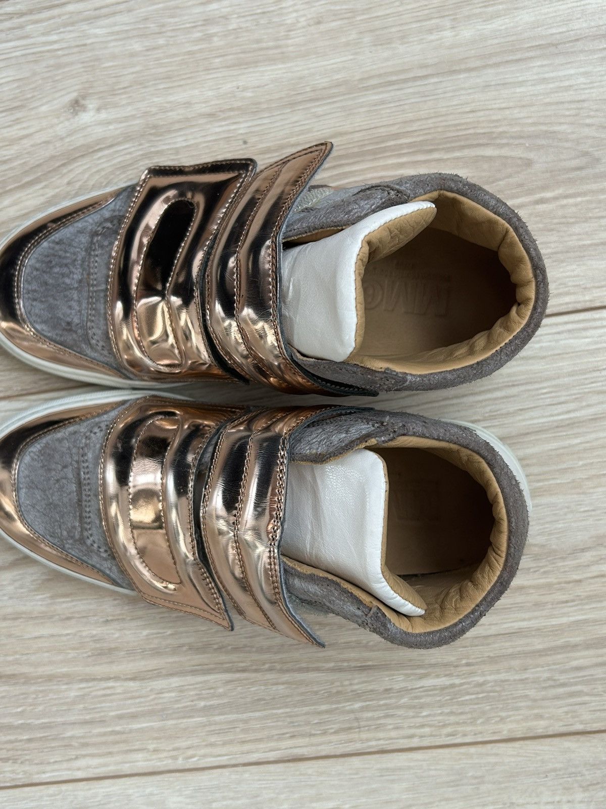 Maison Margiela MM6 Maison Margiela Velcro High-Top Sneakers (FW14–FW16) Size US 5.5 / IT 35.5 - 4 Thumbnail