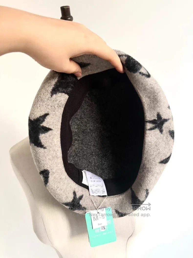 Vivienne Westwood Vivienne Westwood Vintage Beige Star Saturn Beret Size ONE SIZE - 4 Thumbnail