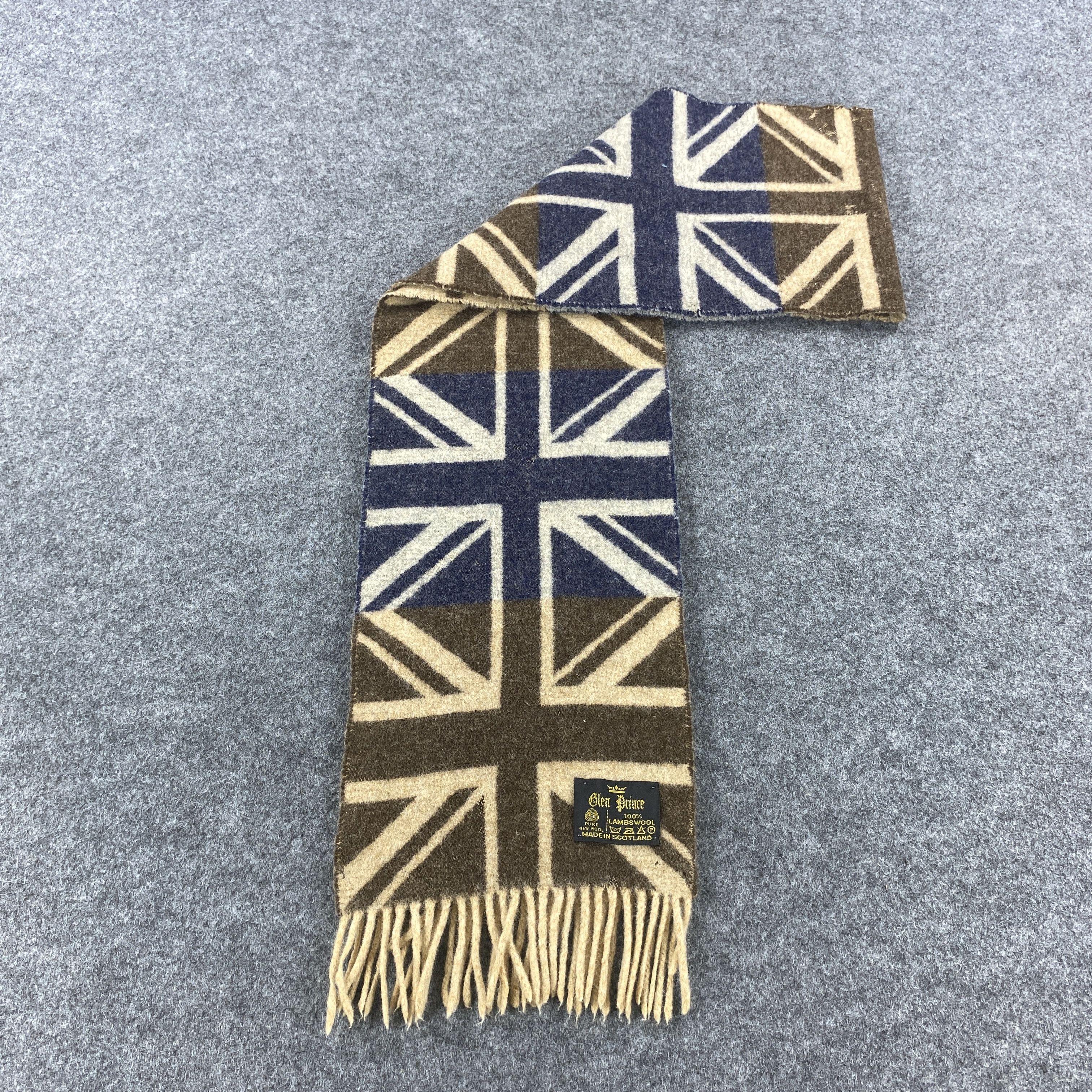 Vintage GF10562 Glen Prince Scarf Neck Wear Muffler Nova Check Size ONE SIZE - 9 Thumbnail