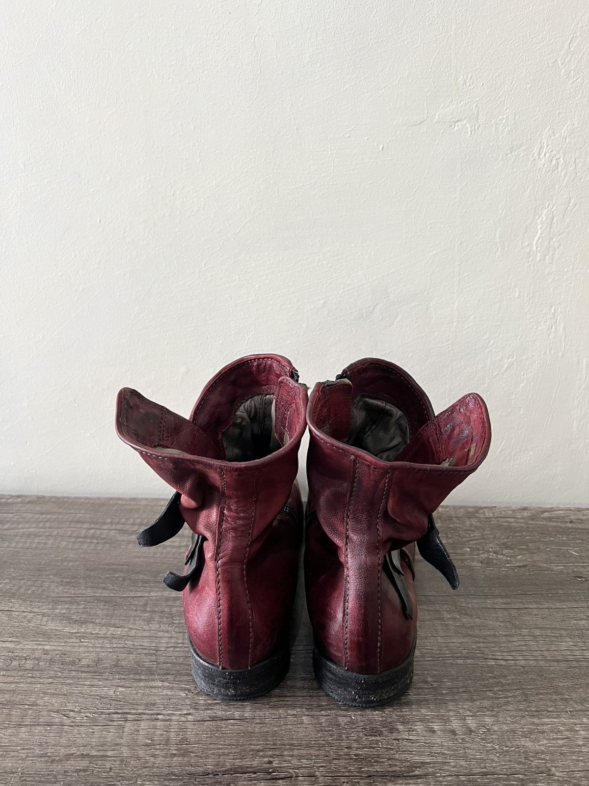 A.S.98 LEATHER CHUNKY A.S.98 BOOTS Size US 8 / EU 41 - 10 Thumbnail
