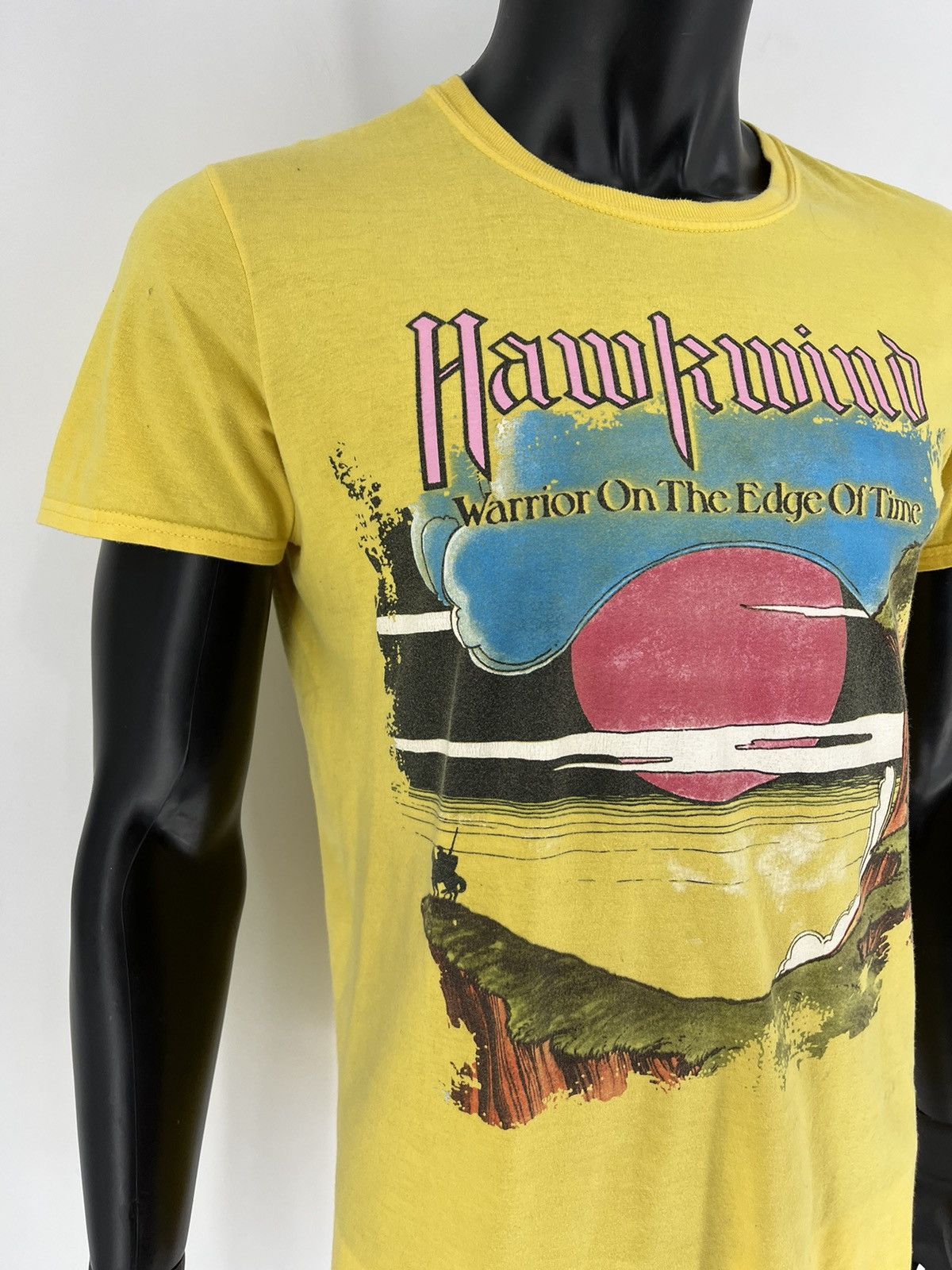 Band Tees Vintage Y2K Hawkwind Warrior ON The Edge Of TIME T-shirt Size US M / EU 48-50 / 2 - 7 Thumbnail