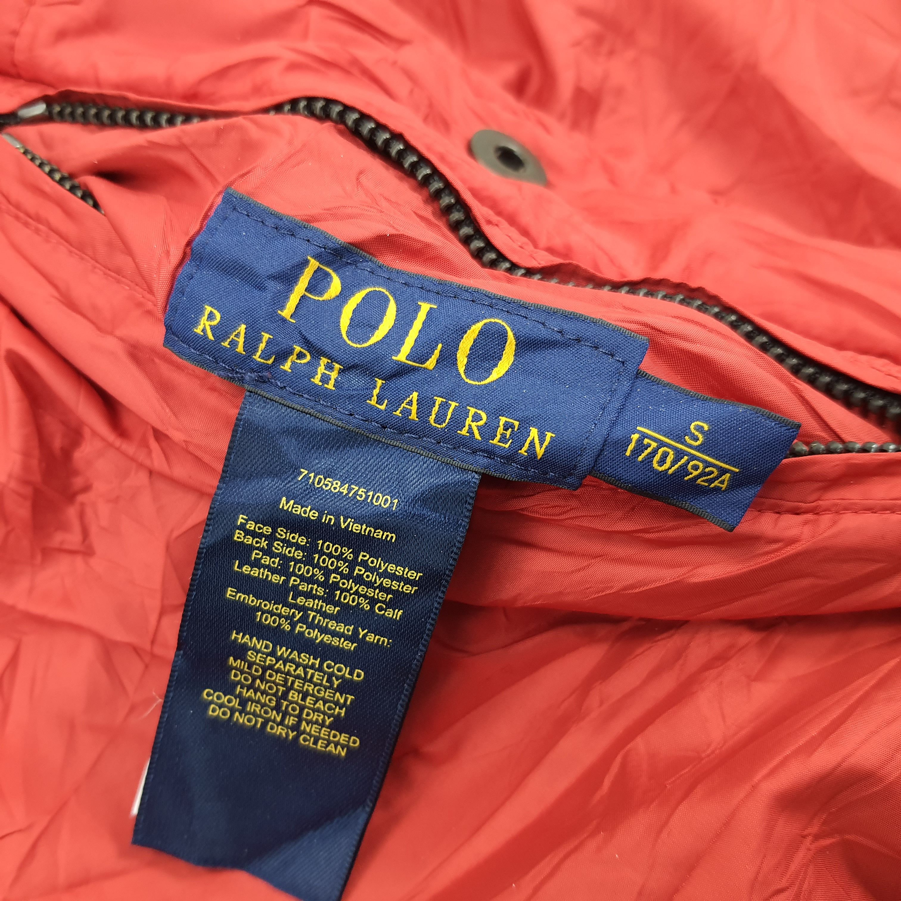 Vintage POLO Ralph Lauren Light Puffer Reversible Jacket