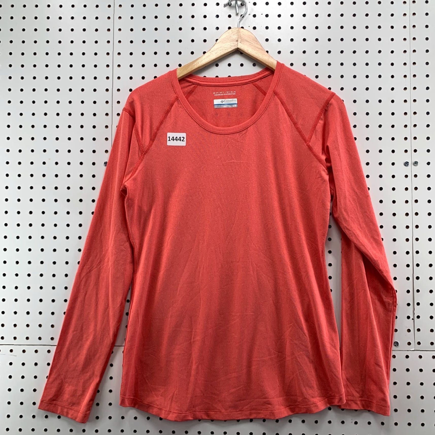 Altea Columbia Long Sleeve Omni Wick Teal Orange Size Medium Advanced Evaporation Tee Men M Orange Omni Wick Teal Orange Long Sleeve Shirt Mens Size US M / EU 48-50 / 2 - 7 Thumbnail