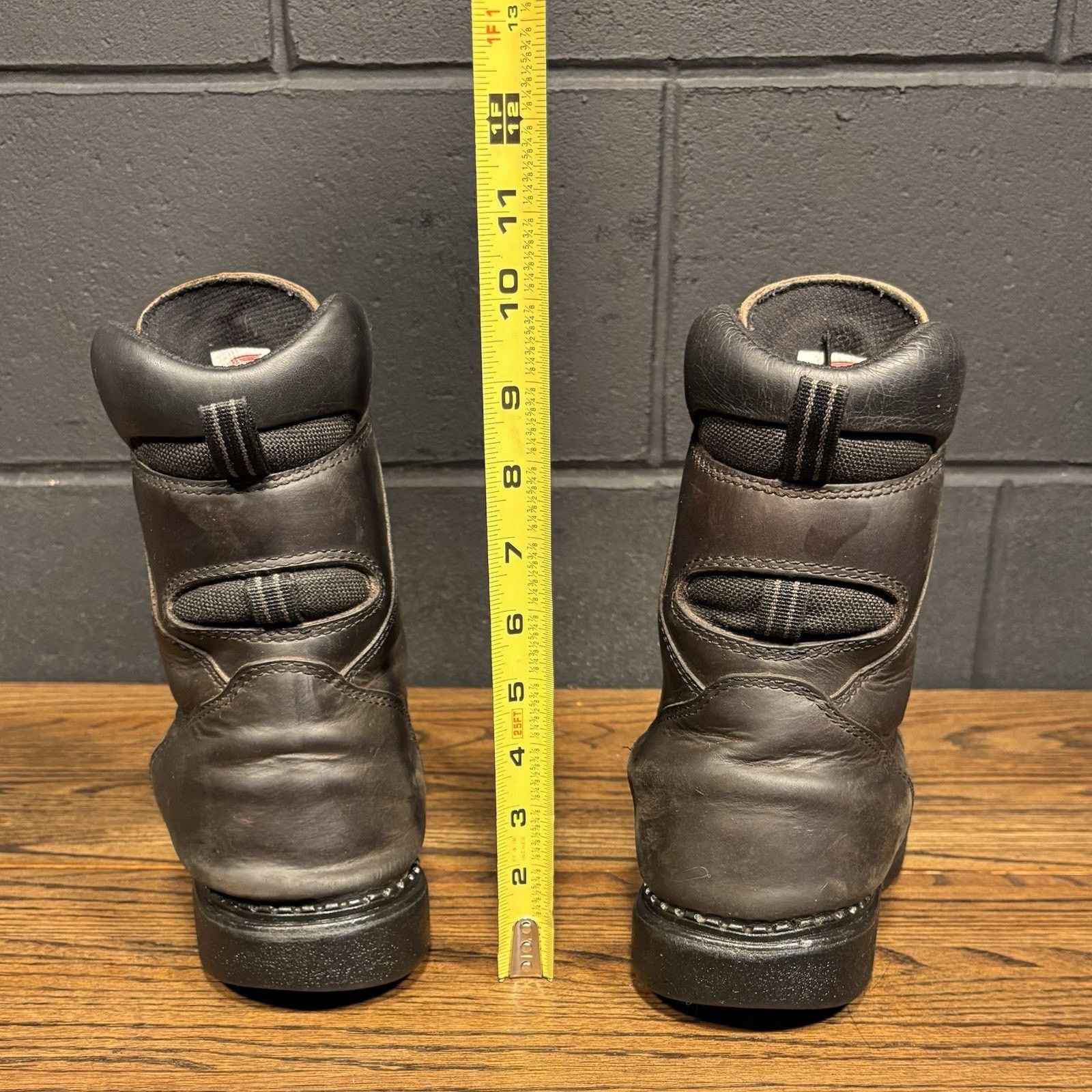 Red Wing Vintage Red Wing 1411 Brown Leather 8” EH Work Boots Size US 8 / EU 41 - 4 Thumbnail