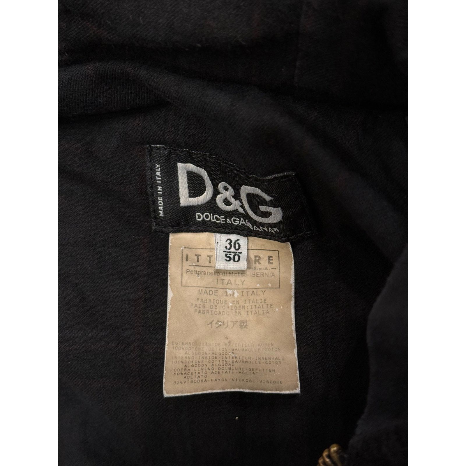 Dolce & Gabbana A/W 2003 Dolce & Gabbana multi pocket cargo bomber jacket Size US M / EU 48-50 / 2 - 6 Thumbnail