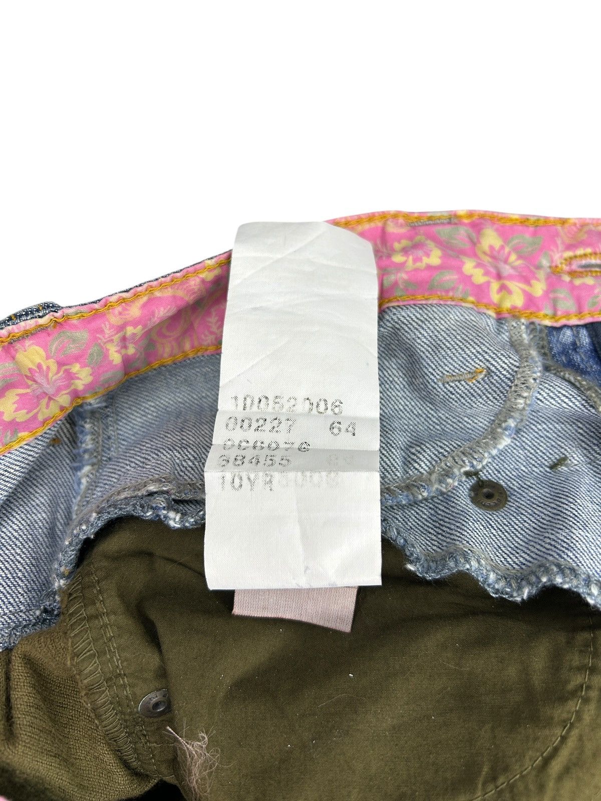 Dolce & Gabbana S/S 05 Double Waist Corduroy Trousers Size 26" / US 2 / IT 38 - 13 Thumbnail