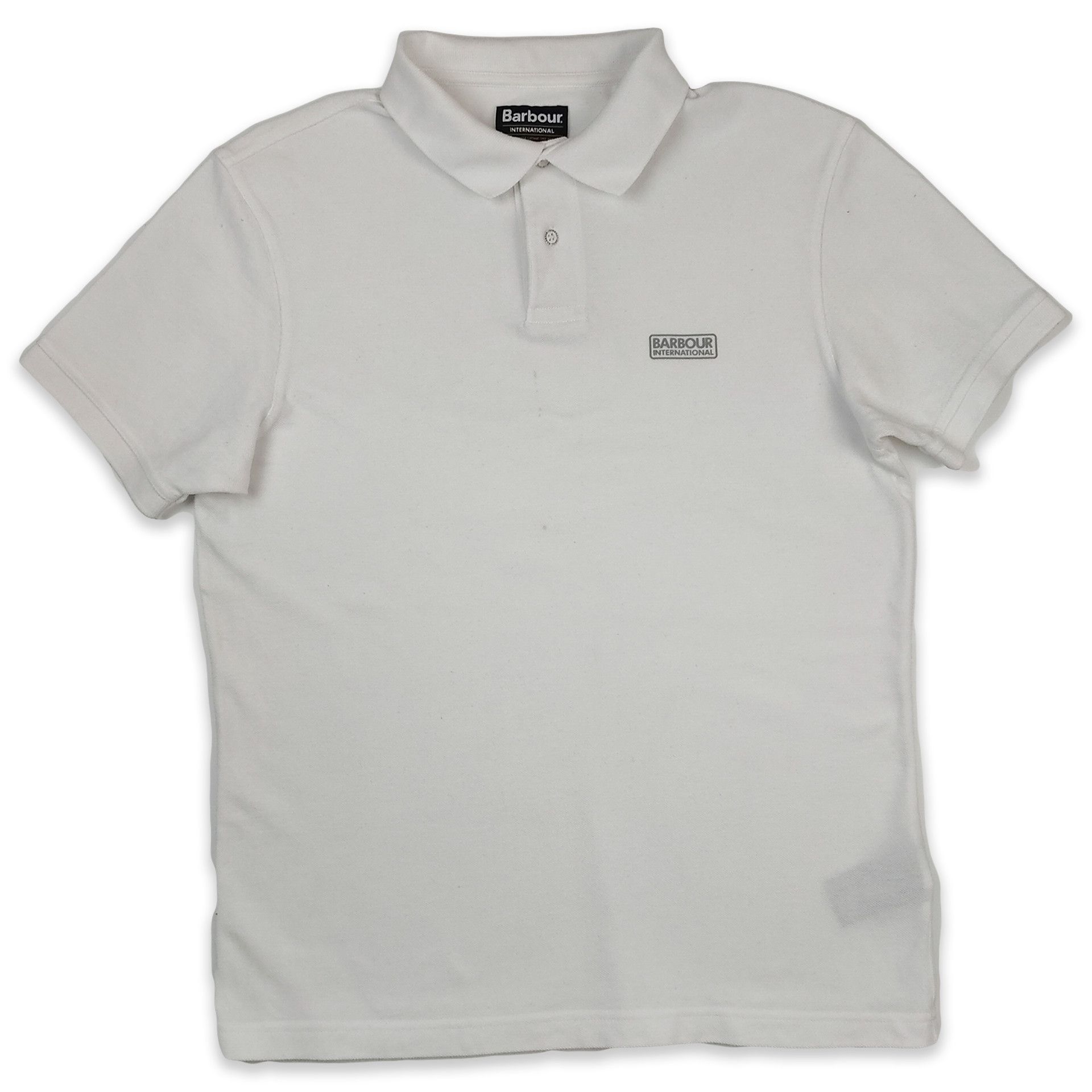 Barbour Barbour White Polo Shirt, L size Size US L / EU 52-54 / 3 - 2 Thumbnail