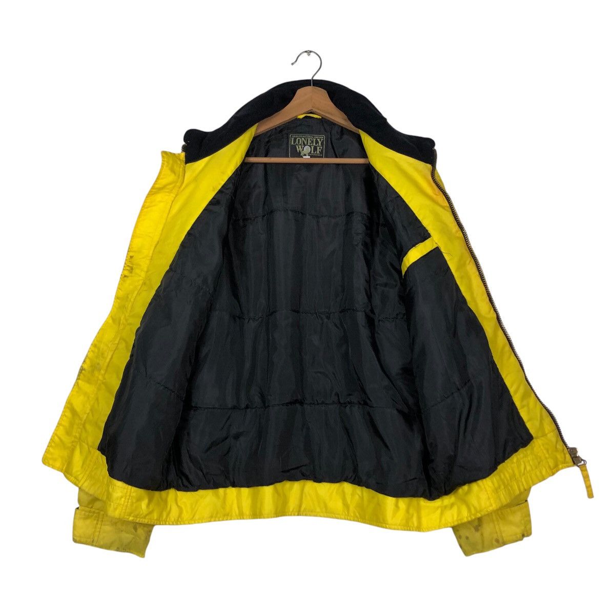 Japanese Brand 📌Vintage Bomber Jacket Lonely Wolf Utility Design Bondage Size US L / EU 52-54 / 3 - 14 Thumbnail