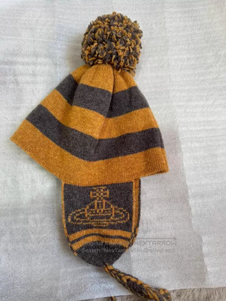Vivienne Westwood Vivienne Westwood Pom Pom Ear Muffs Hat Size ONE SIZE - 4 Thumbnail