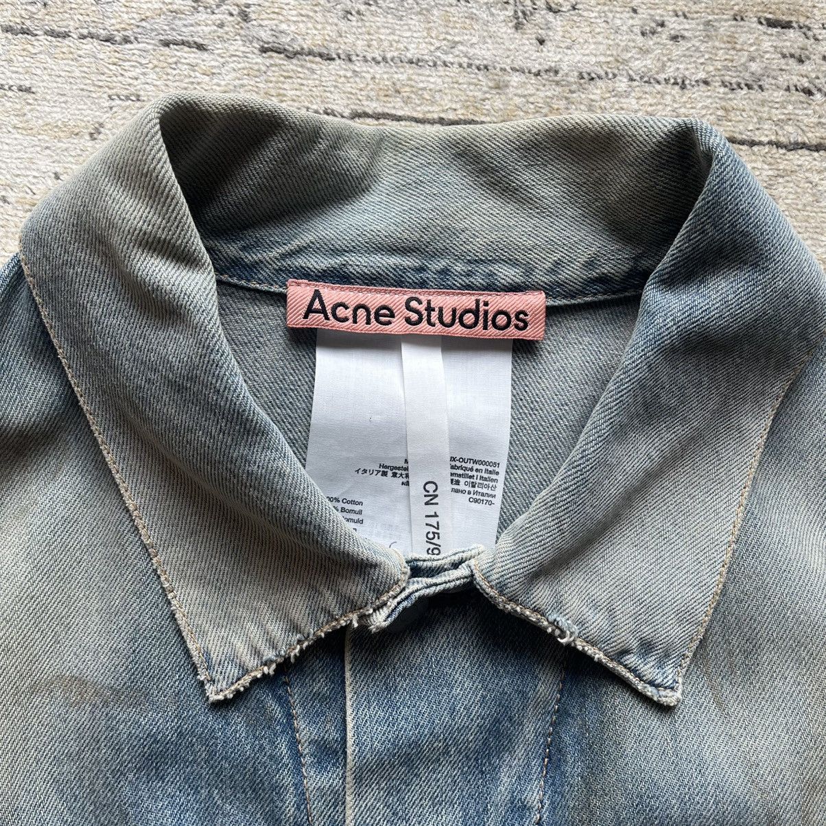 Acne Studios Acne Studios Dirty Wash Oversize Denim Jacket Size US M / EU 48-50 / 2 - 3 Thumbnail