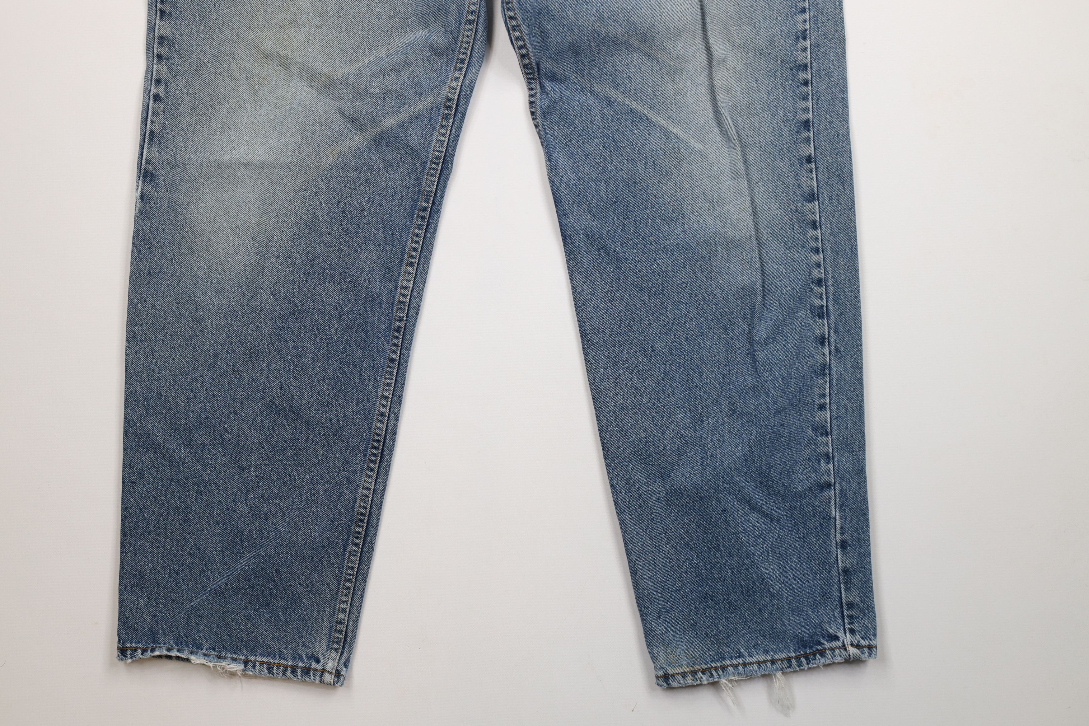 Levi's × Vintage Vintage 90s Levis 550 Orange Tab Relaxed Fit Jeans USA Size US 40 / EU 56 - 4 Thumbnail