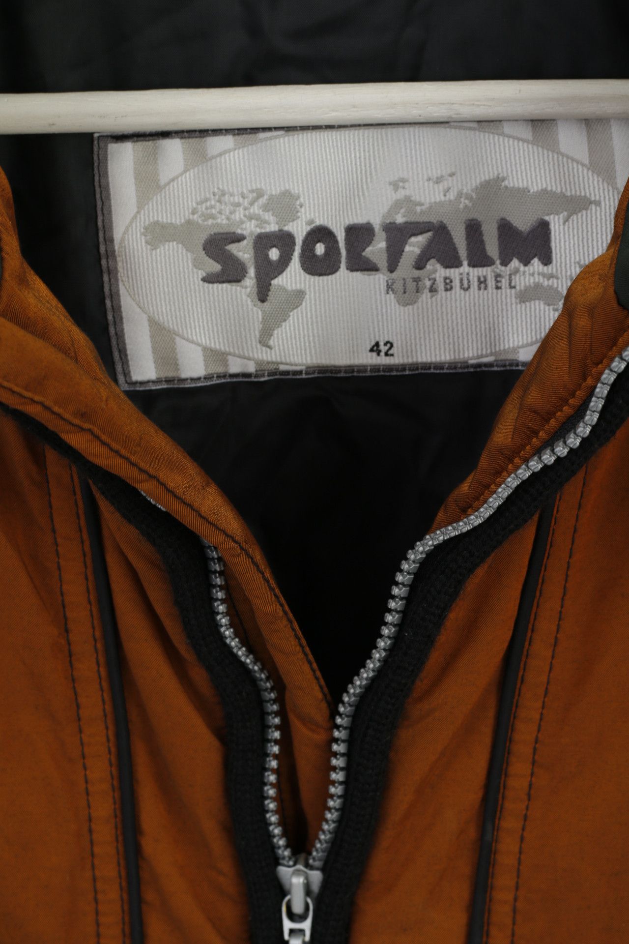 Vintage Sportalm Kitzbuhel Womens 42 XL Jacket Gold Green 6345 Size XL / US 12-14 / IT 48-50 - 5 Thumbnail