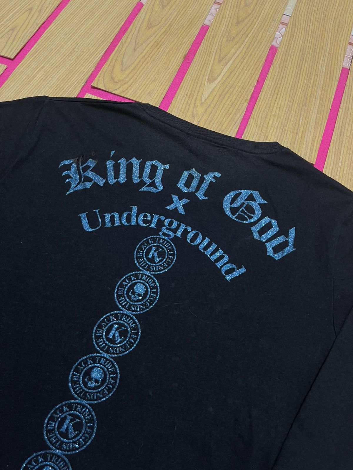 If Six Was Nine Y2K KING OF GOD long sleeve tshirt Size US L / EU 52-54 / 3 - 7 Thumbnail