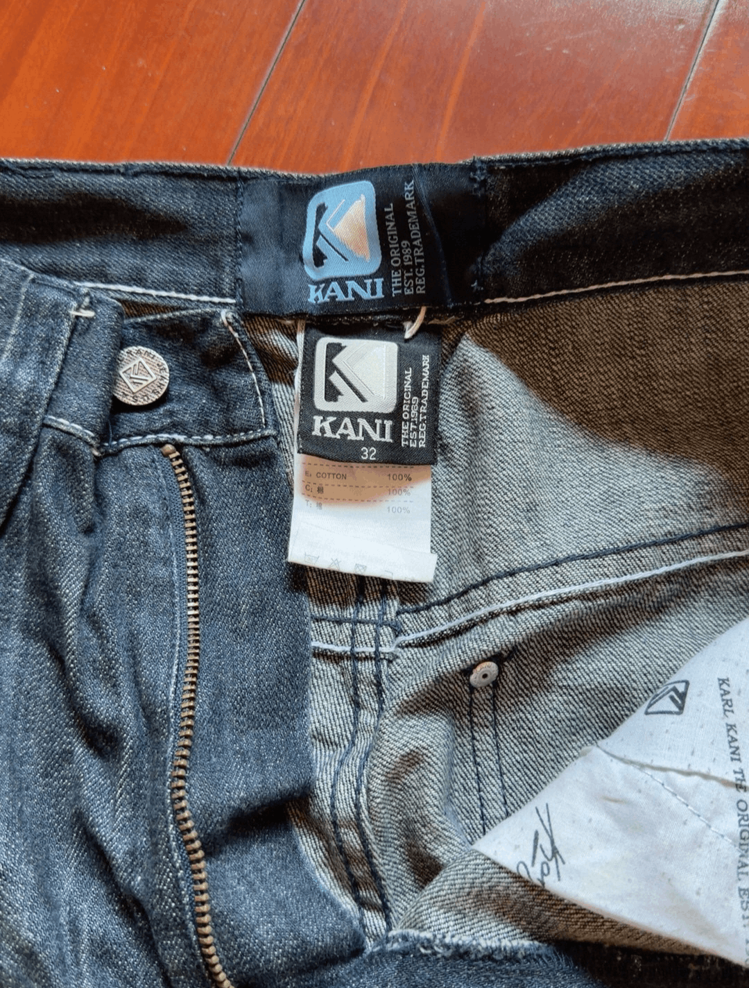 Karl Kani karl kani denim printed baggy jeans Size US 32 / EU 48 - 3 Thumbnail