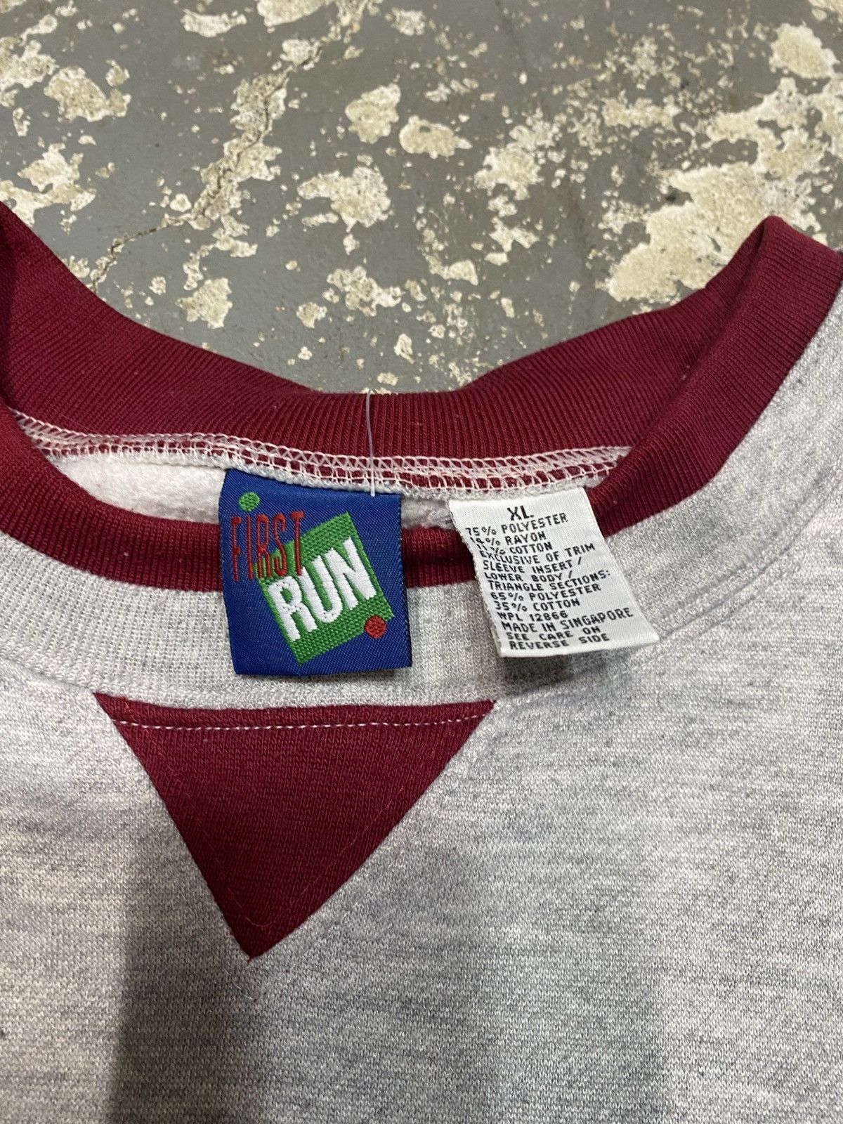 Vintage Vintage First Run Blank Stripe Pullover Crewneck Sweatshirt Size US XL / EU 56 / 4 - 4 Thumbnail