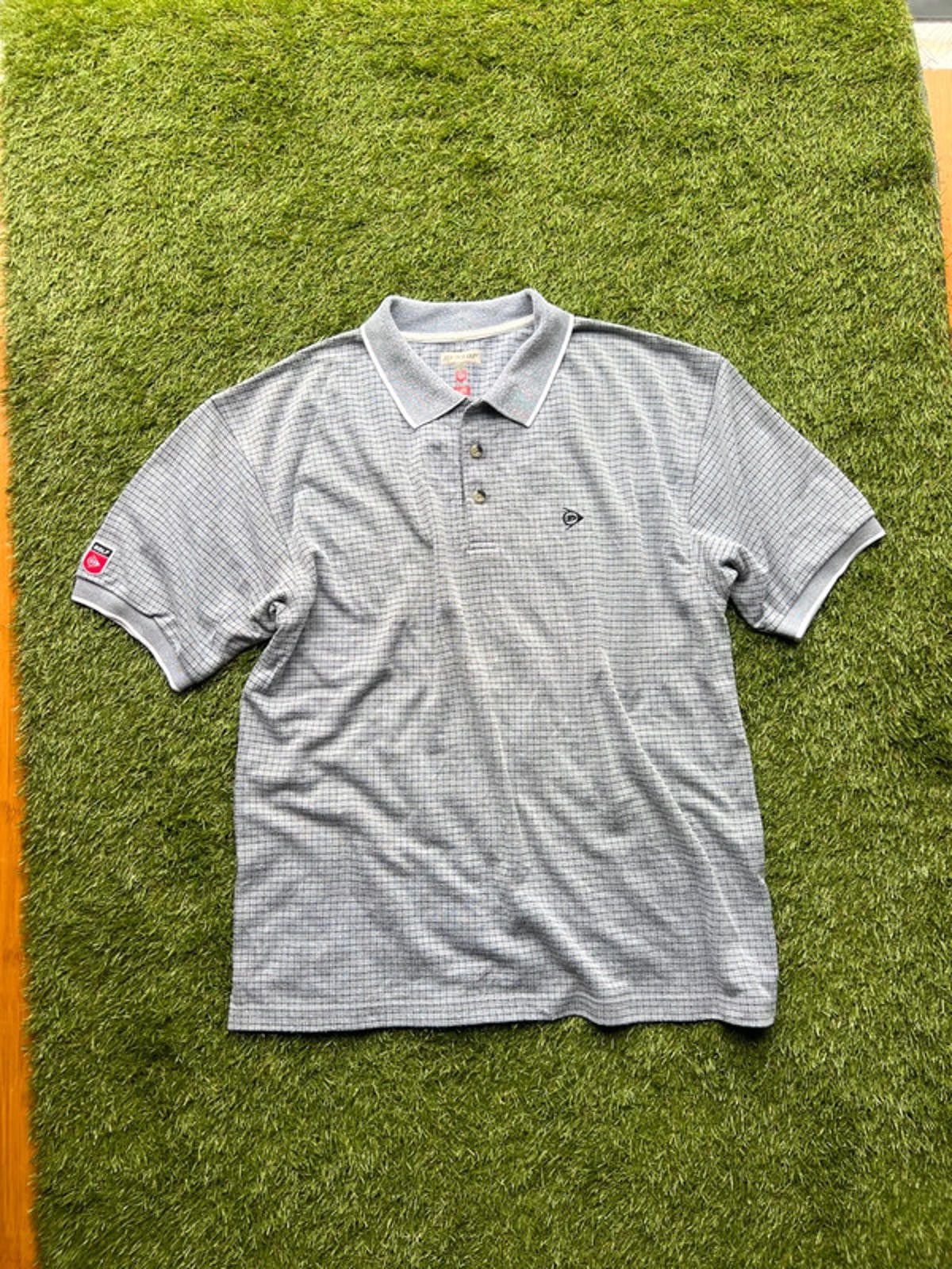 Dunlop Vintage Dunlop Grey Polo Size US XL / EU 56 / 4 - 2 Thumbnail