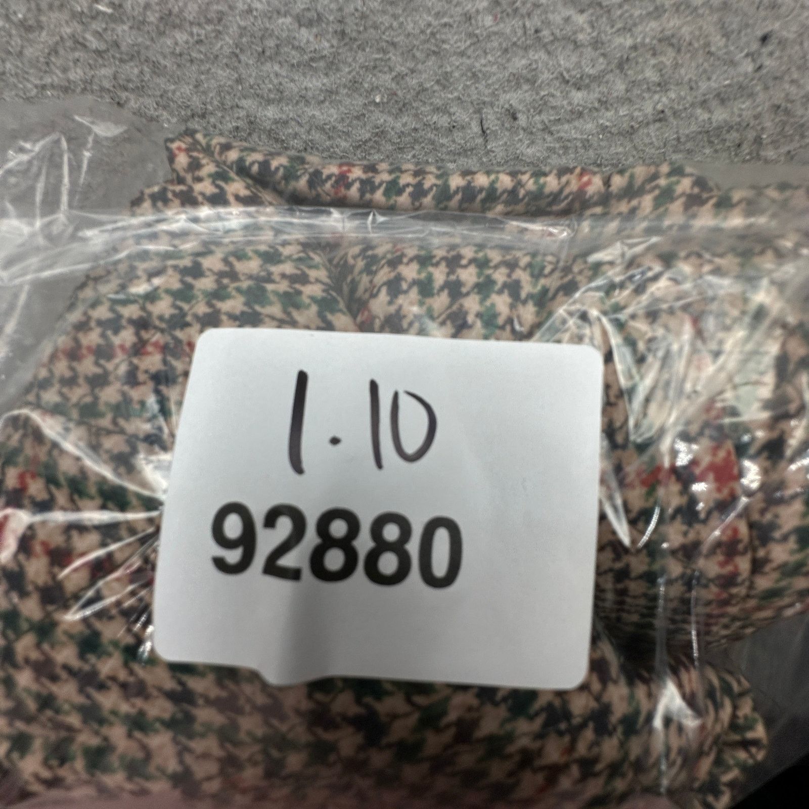 Lauren Ralph Lauren Ralph Lauren Houndstooth Quilted Coat Women XL Merlot 24480 Size XL / US 12-14 / IT 48-50 - 13 Thumbnail