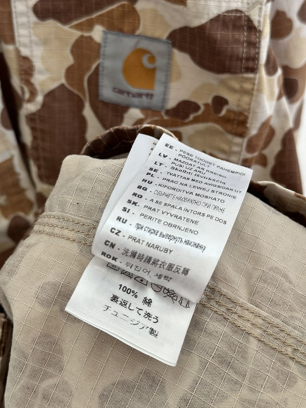 Carhartt Carhartt Digger Coat Camo Terra stone washed Size US L / EU 52-54 / 3 - 14 Thumbnail