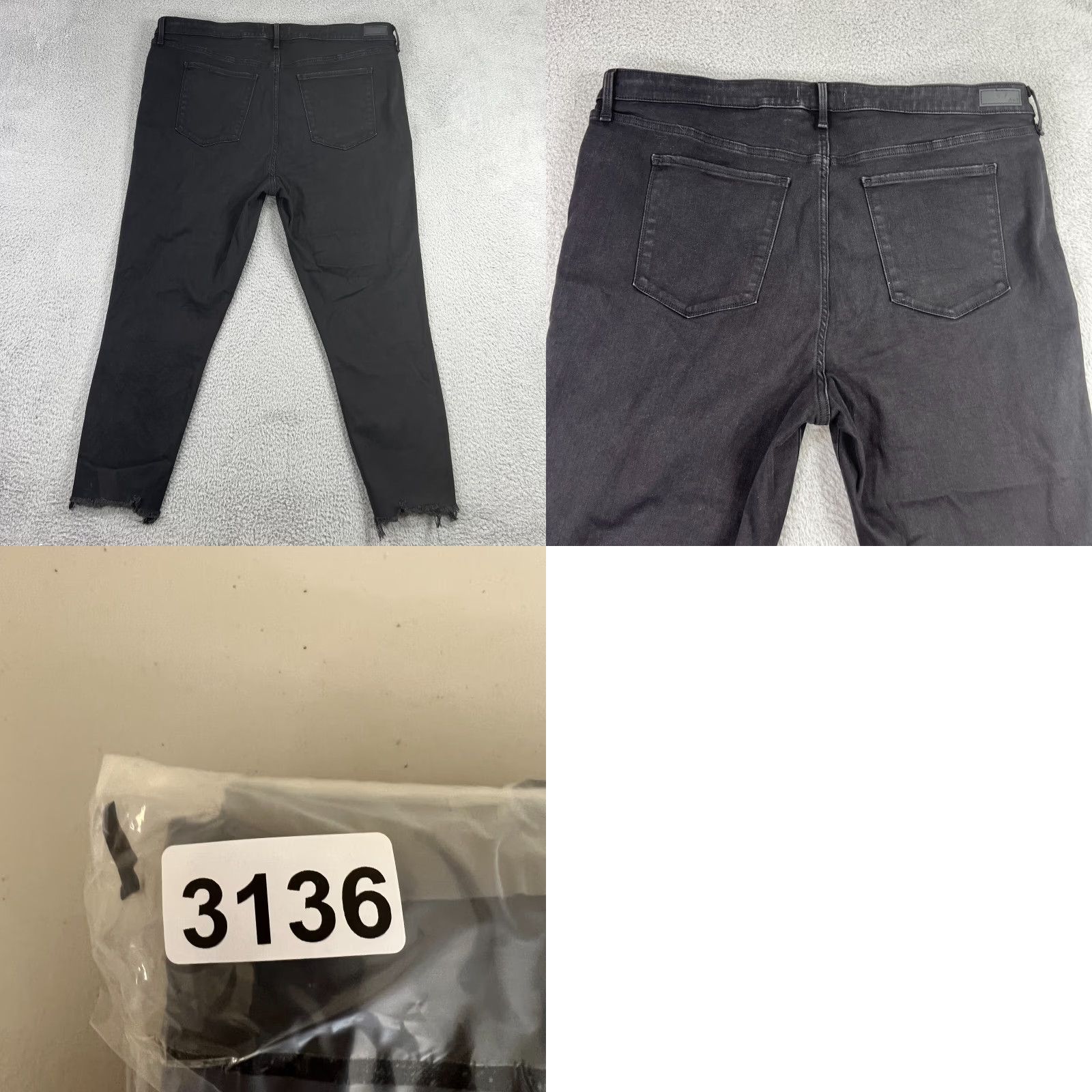 Abercrombie & Fitch Abercrombie & Fitch Womens Jeans 36x22 Blue Denim High Rise Super Skinny Ankle Pants Size 25" / US 0 / IT 36 - 8 Thumbnail