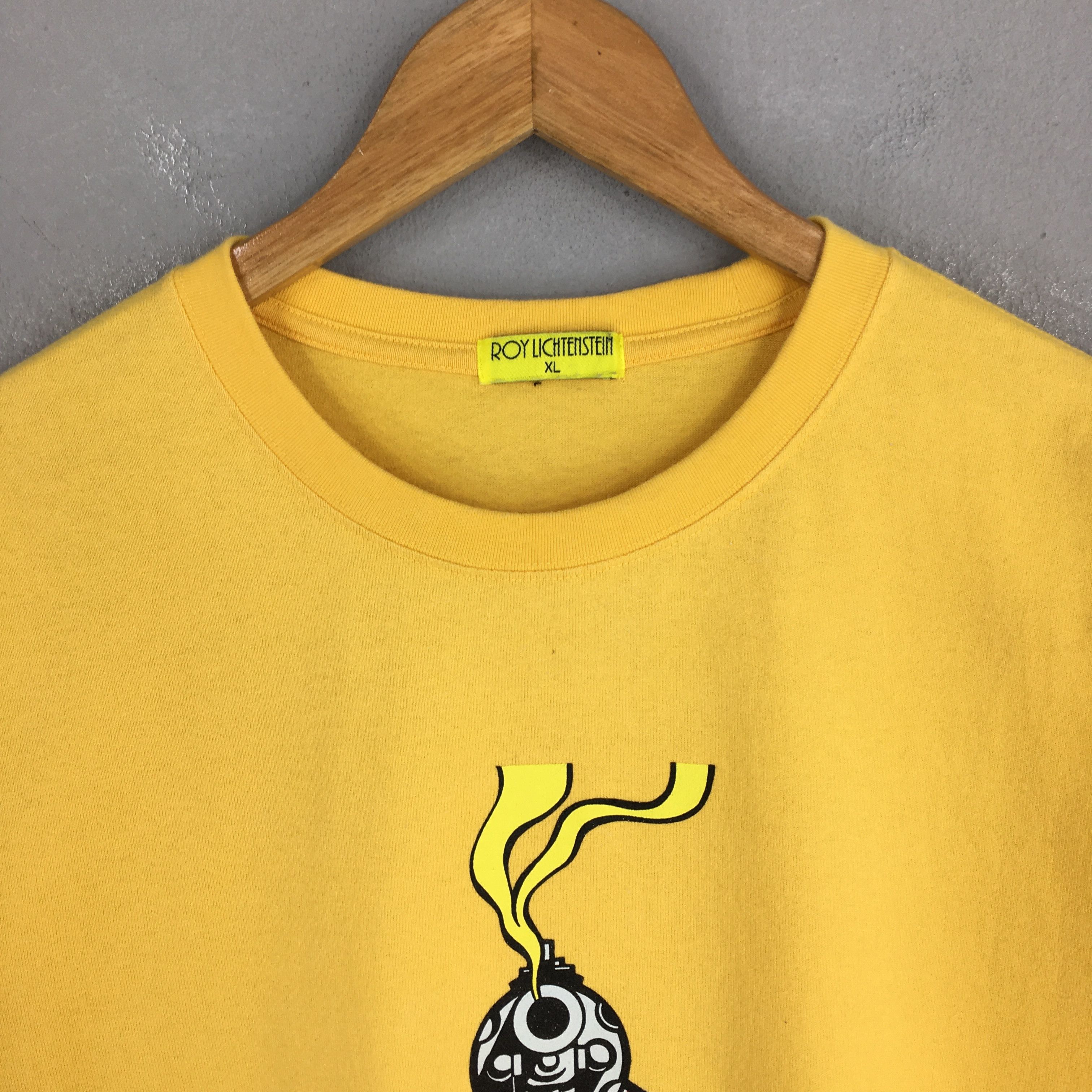 Other Vintage Roy Lichtenstein Gun in America (1968) Art Tee XL Size US XL / EU 56 / 4 - 2 Thumbnail