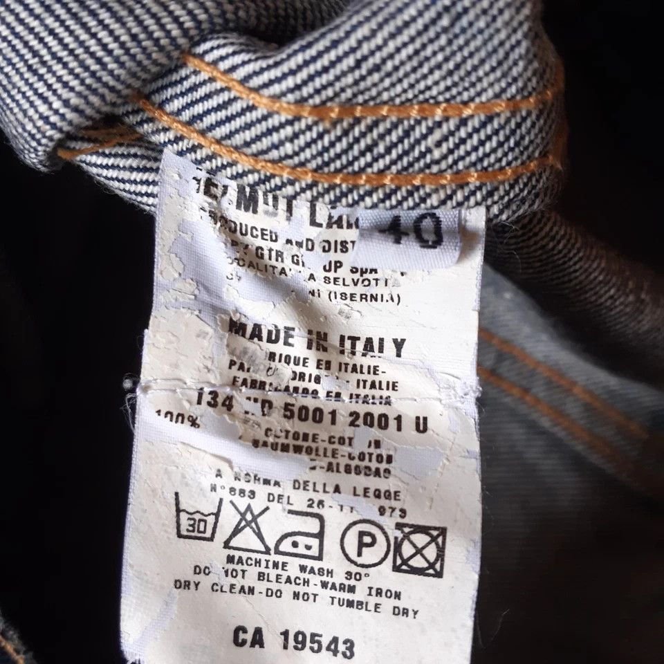 Helmut Lang HELMUT LANG 1998 Type 2 Denim Jacket Size S / US 4 / IT 40 - 8 Thumbnail