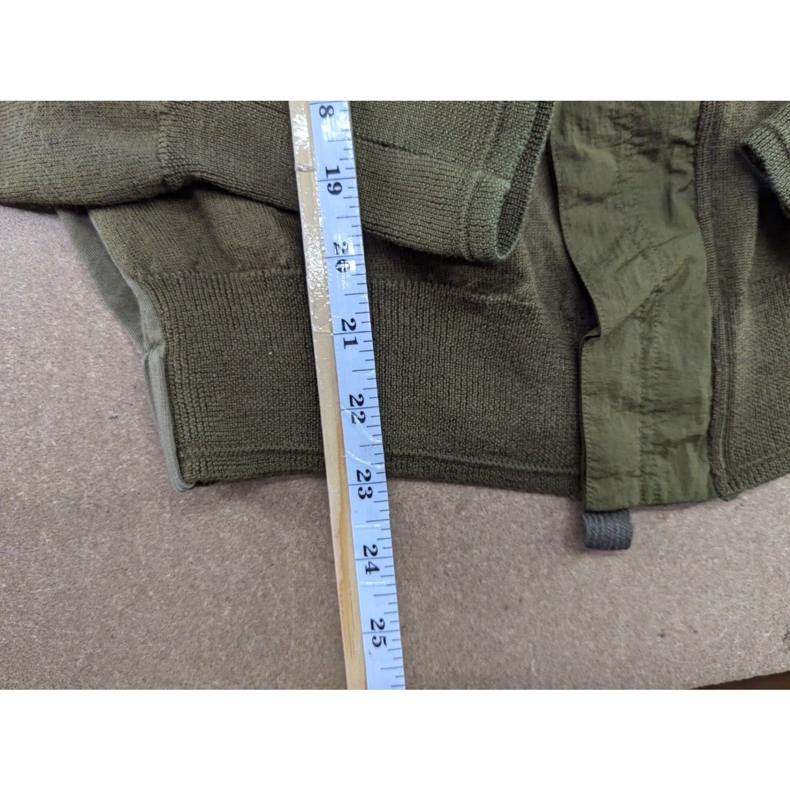 Vintage Croquis Jacket Mens Size S Wool Nylon Green Military Style Green Snap Jacket Size US S / EU 44-46 / 1 - 7 Thumbnail