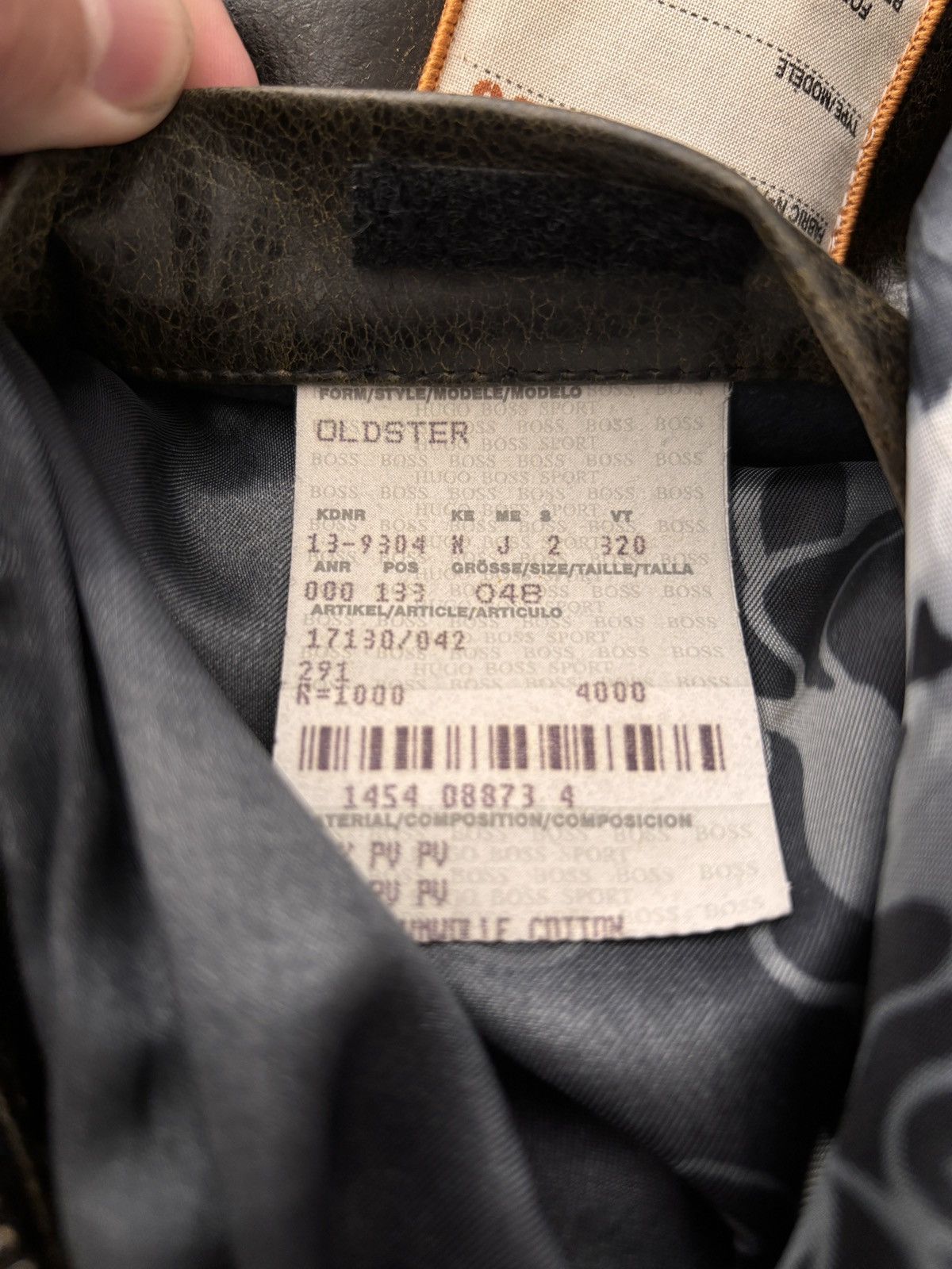 Hugo Boss Hugo Boss Leather Jacket Size US M / EU 48-50 / 2 - 9 Thumbnail