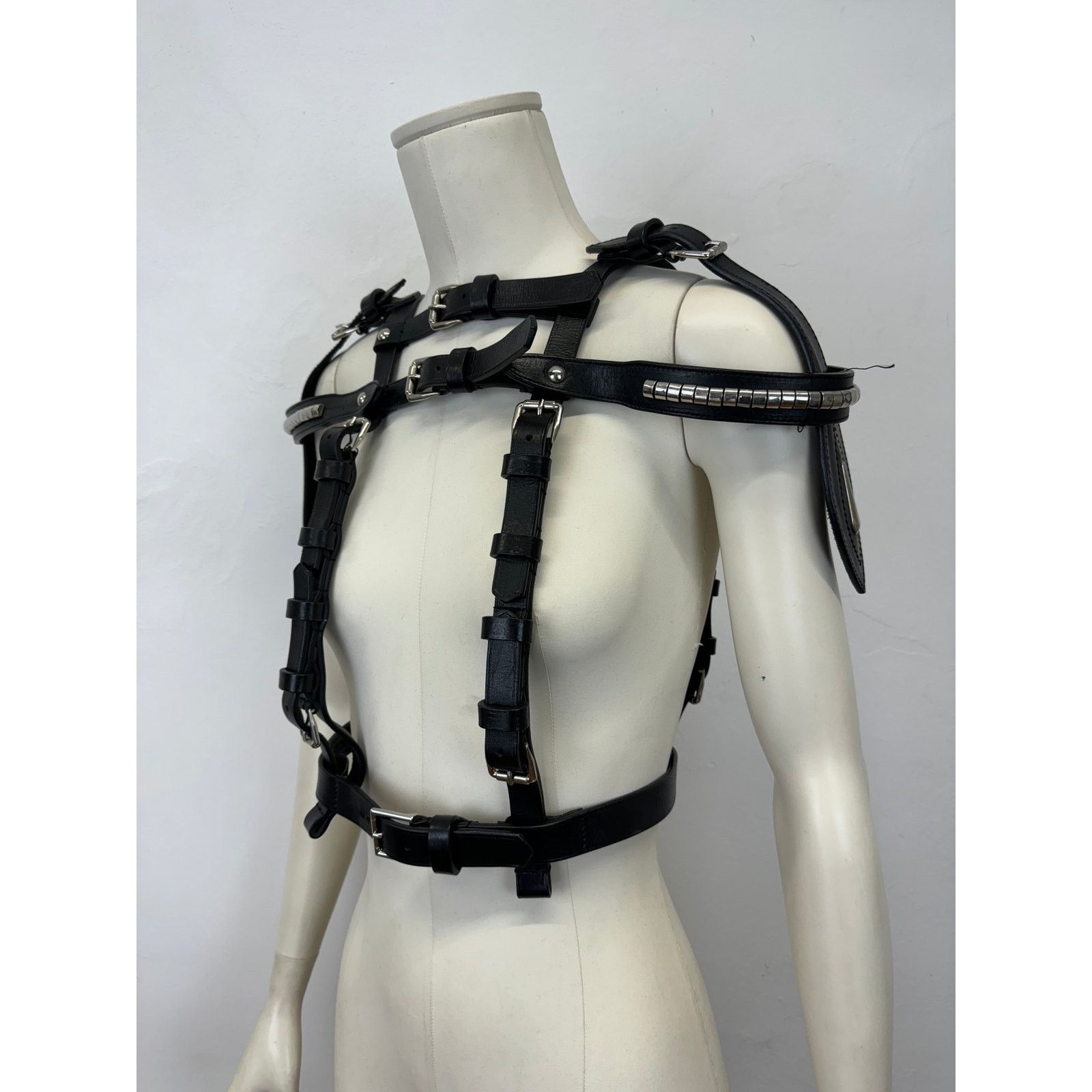 Alexander McQueen A/W2011 Alexander McQueen bondage leather studded harness Size ONE SIZE - 6 Thumbnail