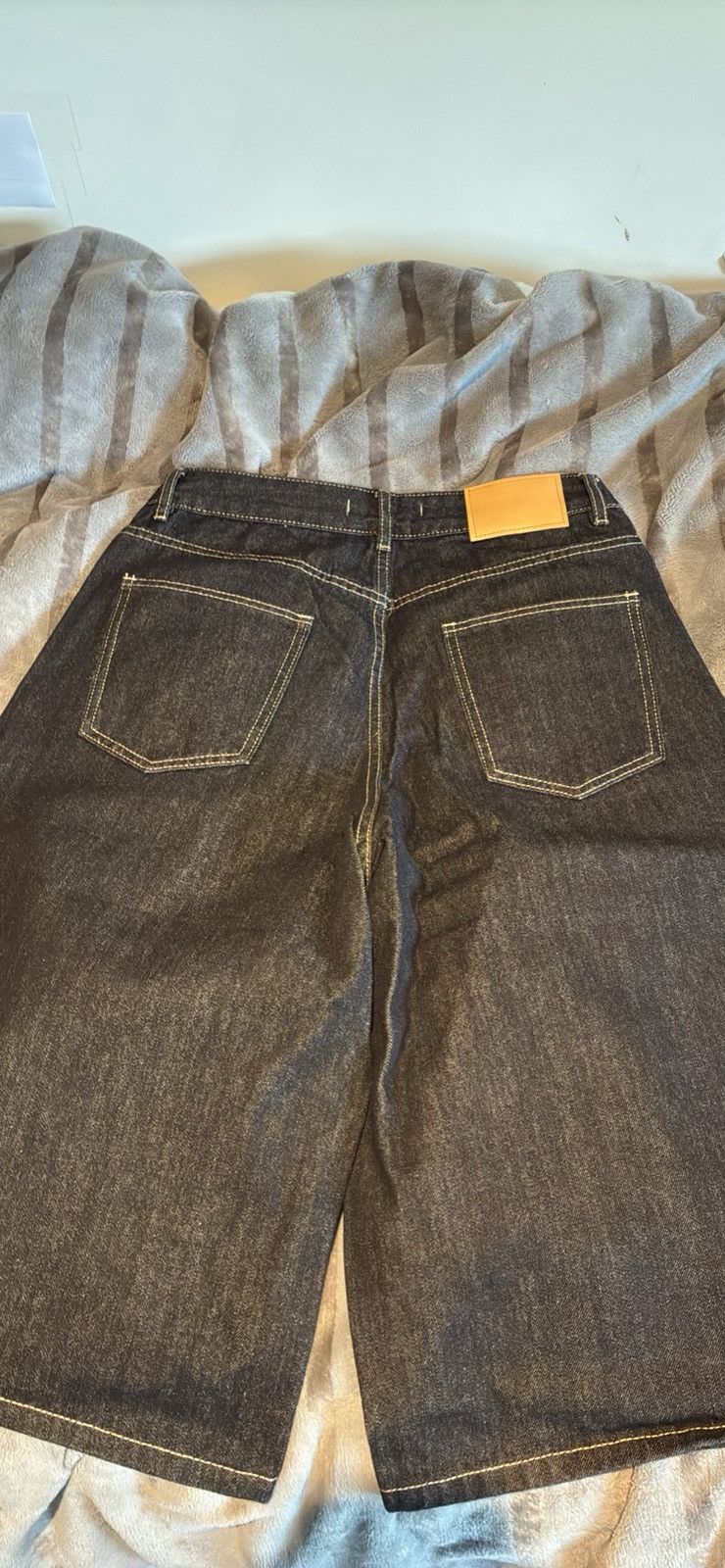 Other Copping Zone Oversized Denim Shorts Size US 30 / EU 46 - 3 Thumbnail