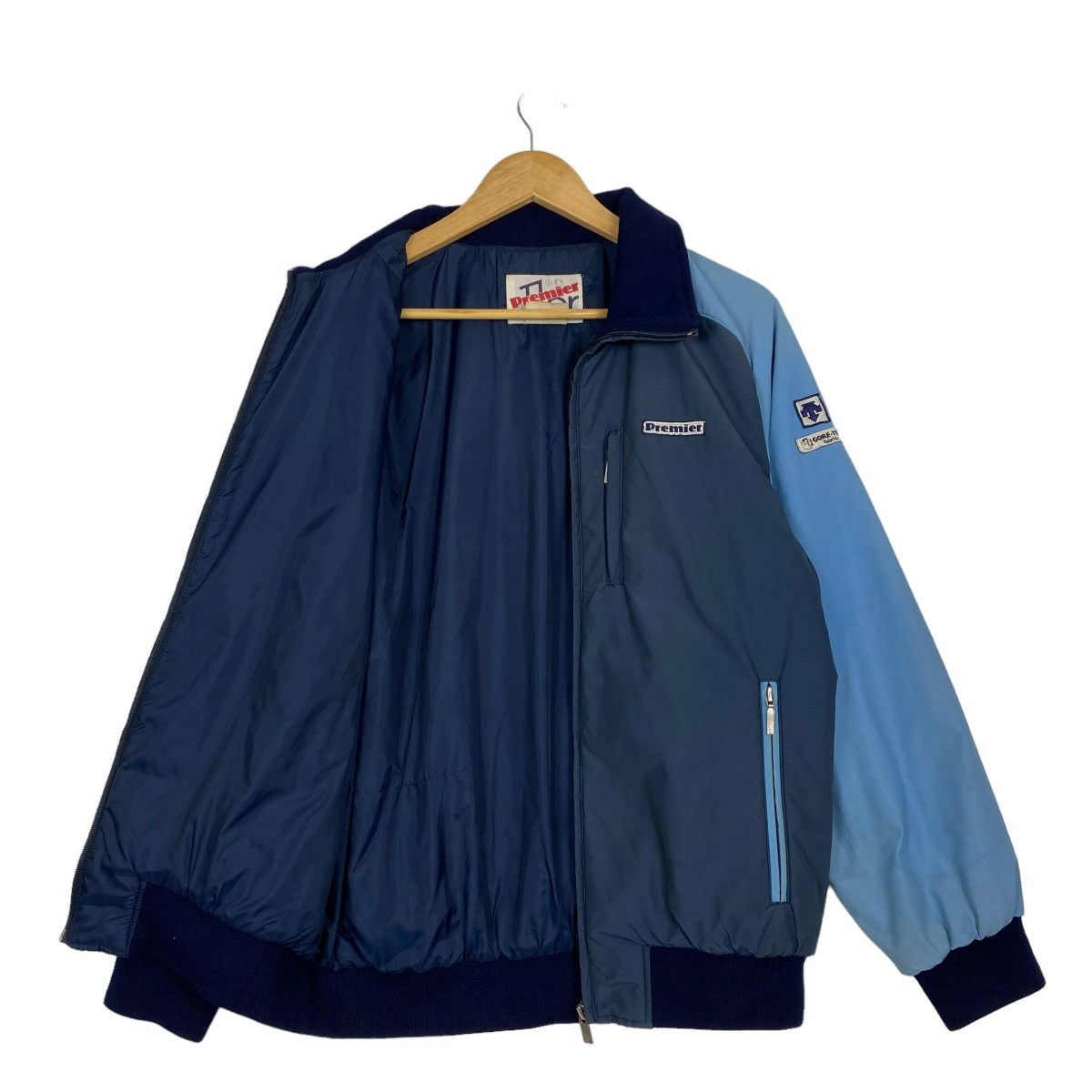 Descente Vintage 90s Primier Ler By Descente Light Zipper Jacket Size US M / EU 48-50 / 2 - 8 Thumbnail