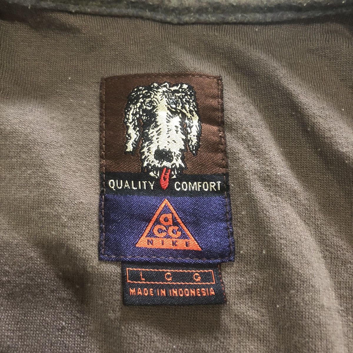 Nike × Nike ACG Nike ACG Stripe Button Wool Shirt Size US L / EU 52-54 / 3 - 6 Thumbnail