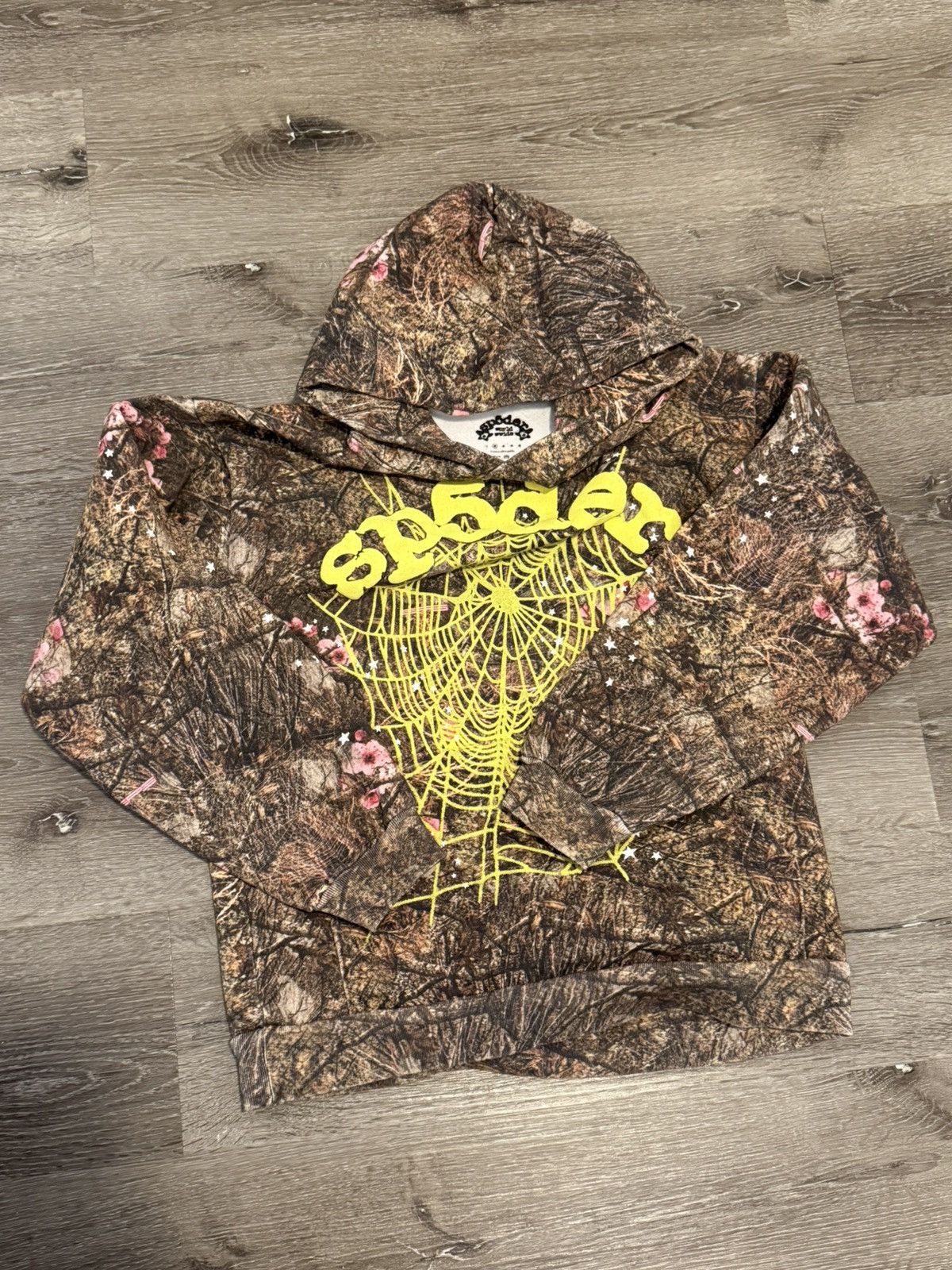 Spider Worldwide × Young Thug Camo Sp5der Hoodie Size M
