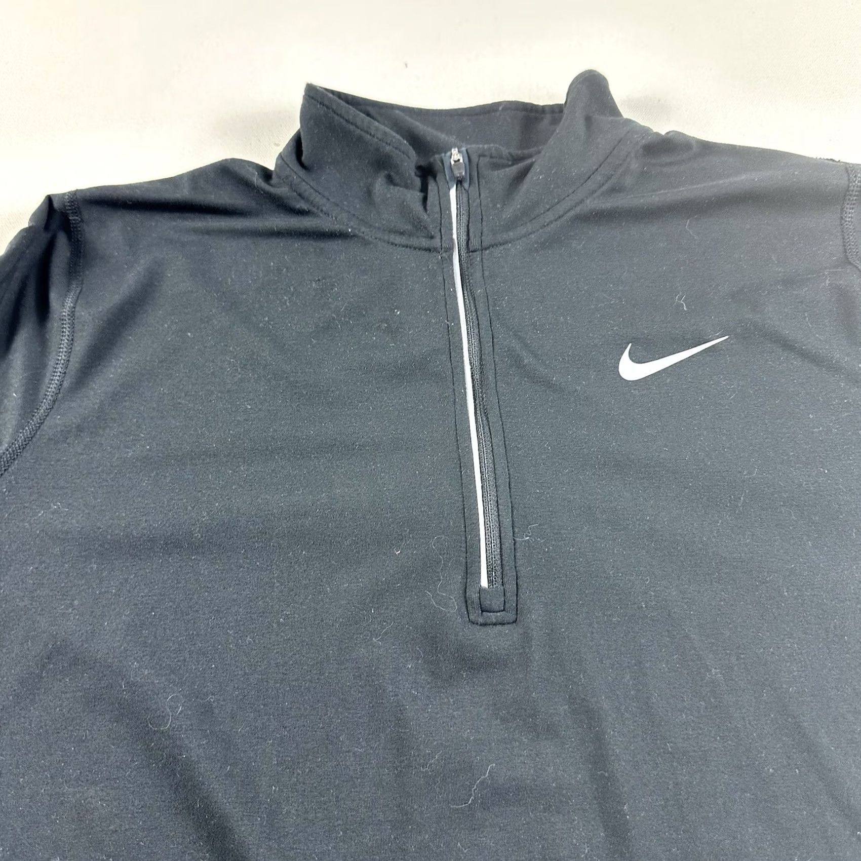 Nike Nike Running Dri-Fit Boston 2017 1/2 Zip Black 905857010 Womens XL Active Train Size ONE SIZE - 5 Thumbnail