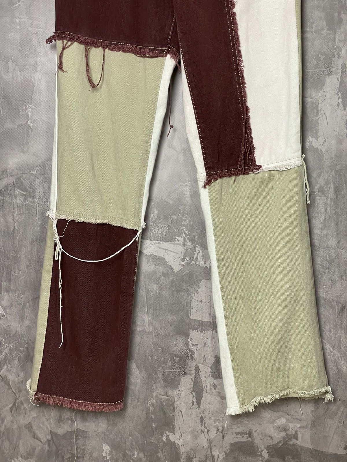 Vintage Vintage Japanese Patchwork Jeans y2k streetwear Size 28" / US 6 / IT 42 - 4 Thumbnail