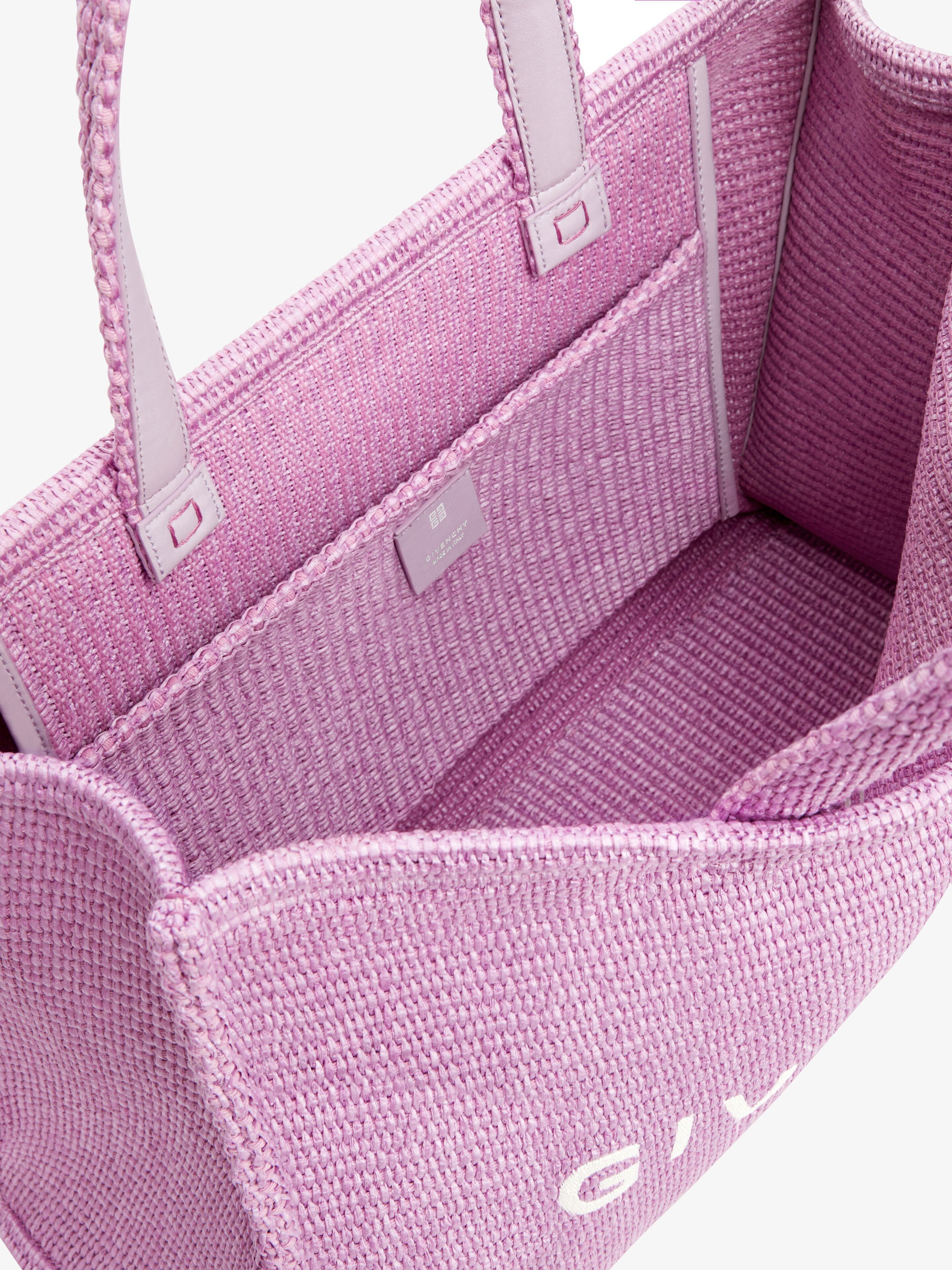 Givenchy o1srvl11e0925 Size: OS / Medium G Tote Bag in Pink Size ONE SIZE - 5 Thumbnail