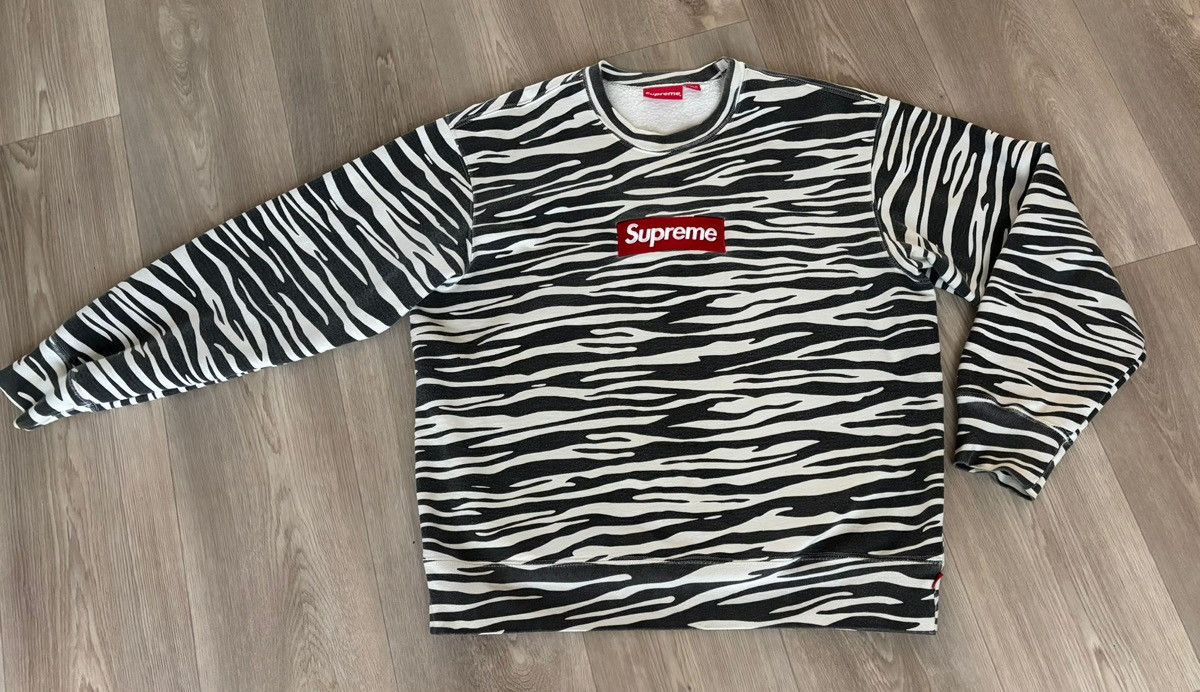 Supreme Supreme Box Logo Zebra Size US M / EU 48-50 / 2 - 1 Thumbnail