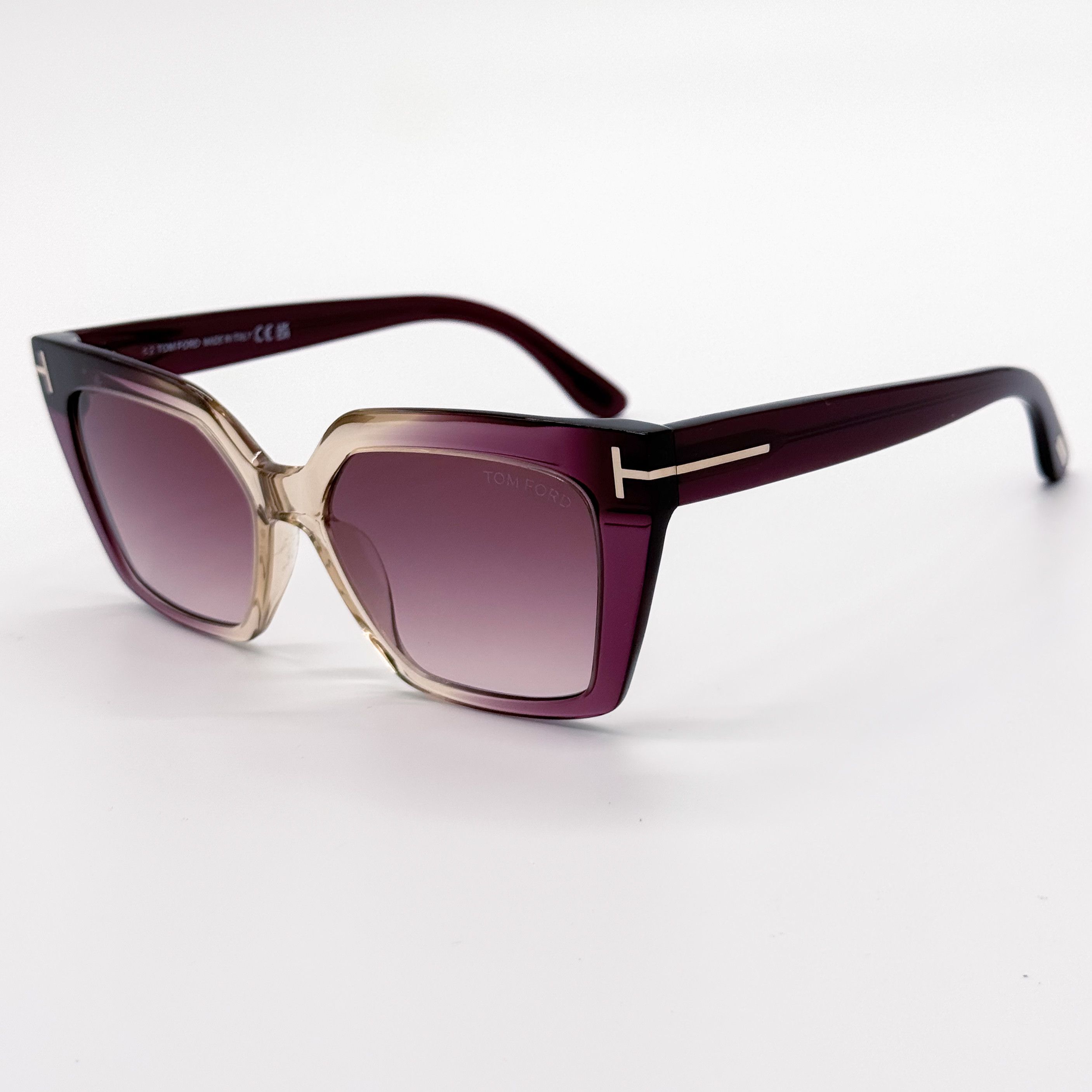 Tom Ford NEW TOM FORD TF1030 83Z BLACK/VIOLET FT1030/S 83Z SUNGLASSES Size ONE SIZE - 7 Thumbnail
