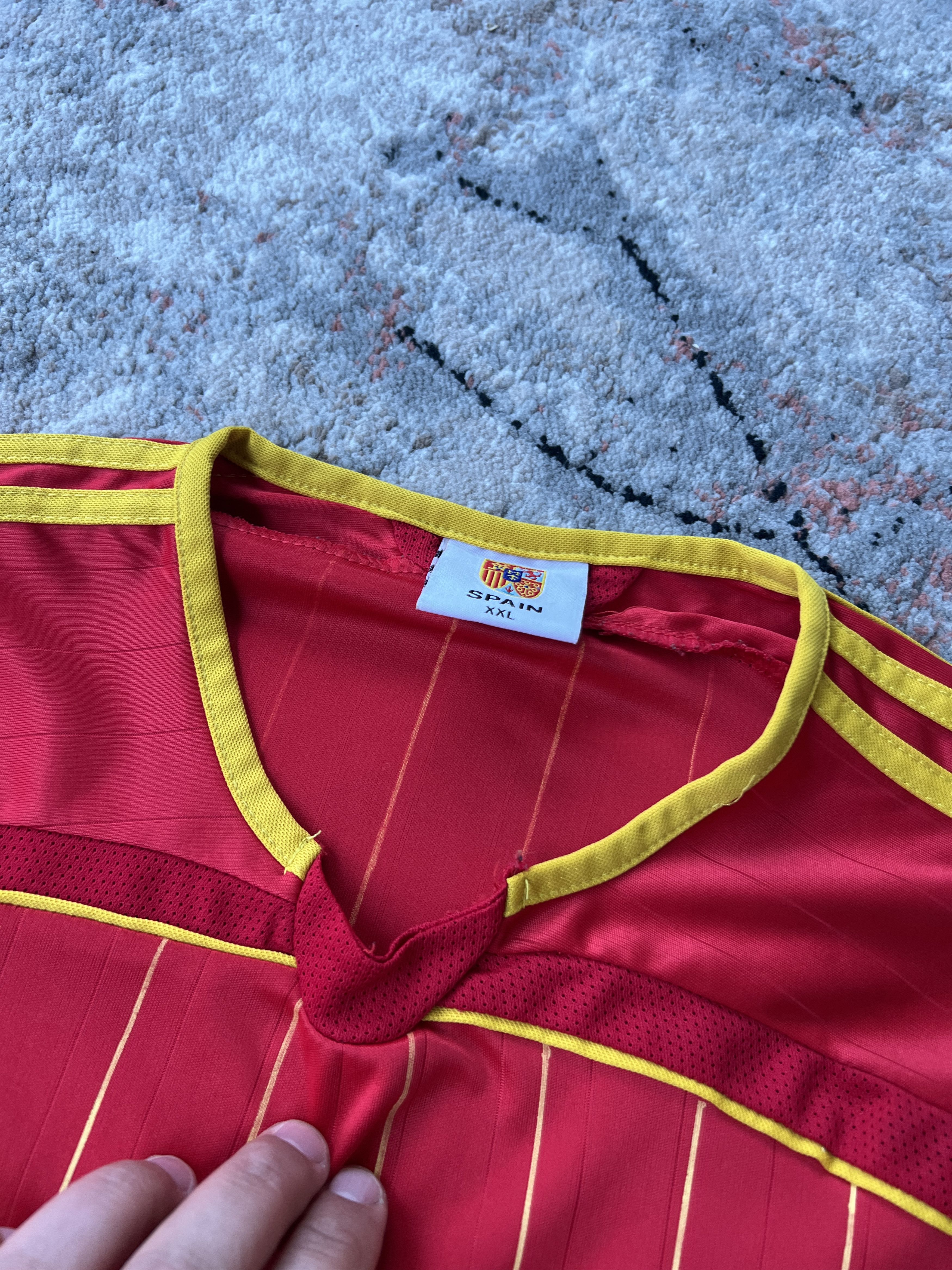 Vintage Spain Football Vintage Jersey Size US XXL / EU 58 / 5 - 4 Thumbnail