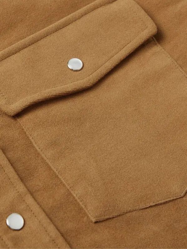 Sefr Sefr Matsy Moleskin Shirt Jacket in Brown Size US M / EU 48-50 / 2 - 10 Thumbnail