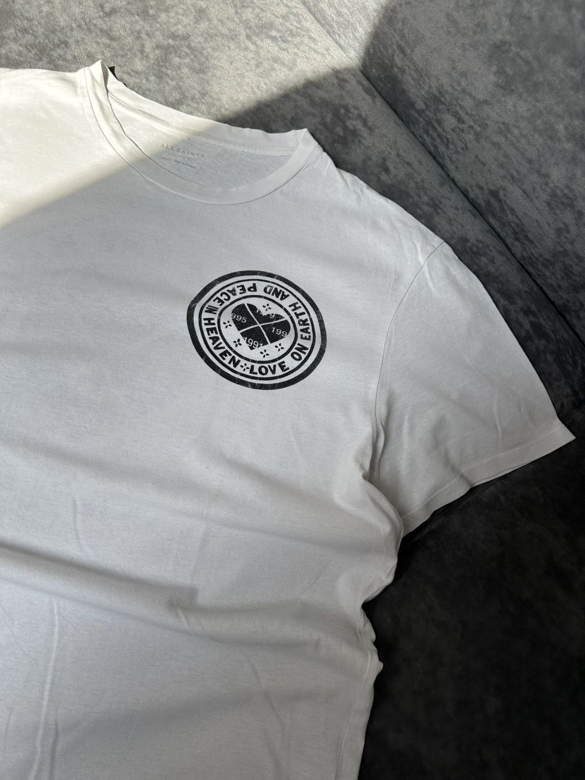 Other Vintage Y2K Allsaints OverSized Tee Logo Luxury Size US S / EU 44-46 / 1 - 5 Thumbnail
