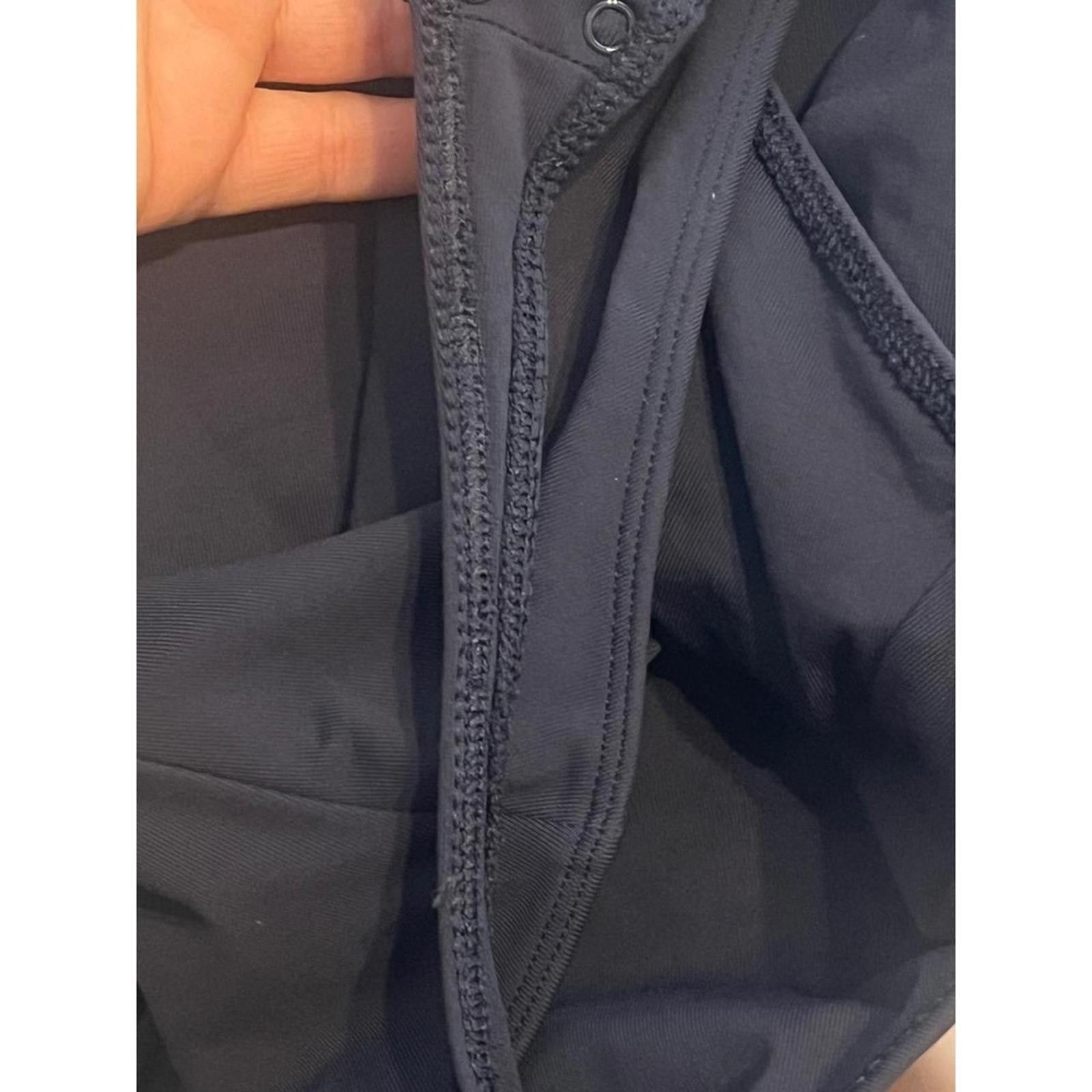 Other BABATON Bodysuit XS Navy blue Long Sleeve Modern Square Neck Size XS / US 0-2 / IT 36-38 - 5 Thumbnail