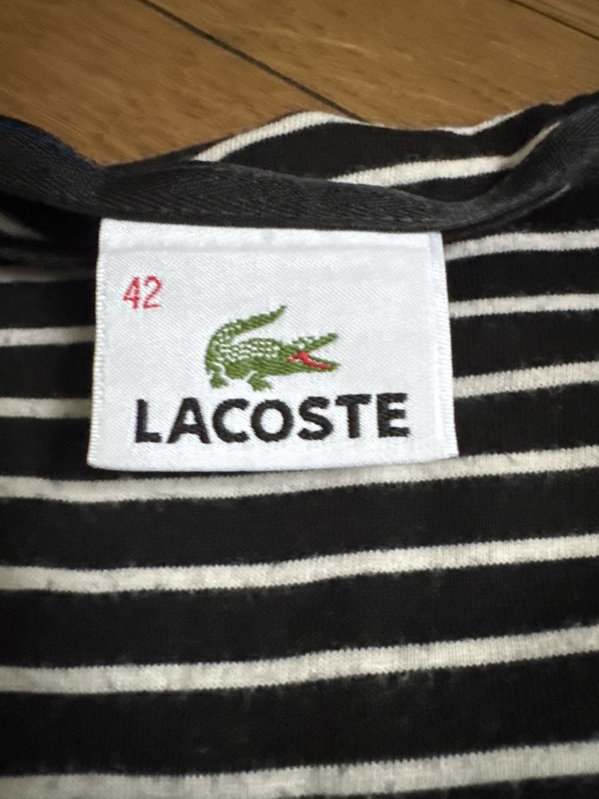 Lacoste Lacoste t-shirt Size XS / US 0-2 / IT 36-38 - 3 Thumbnail