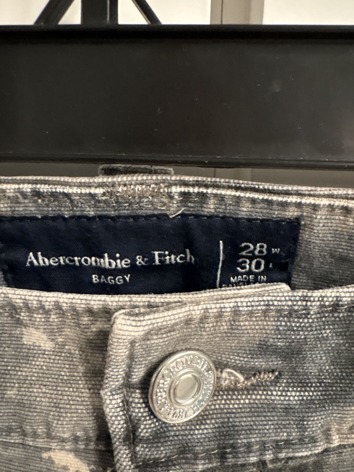 Abercrombie & Fitch Baggy Camo Abercrombie & Fitch Workwear Pants Size US 28 / EU 44 - 4 Thumbnail
