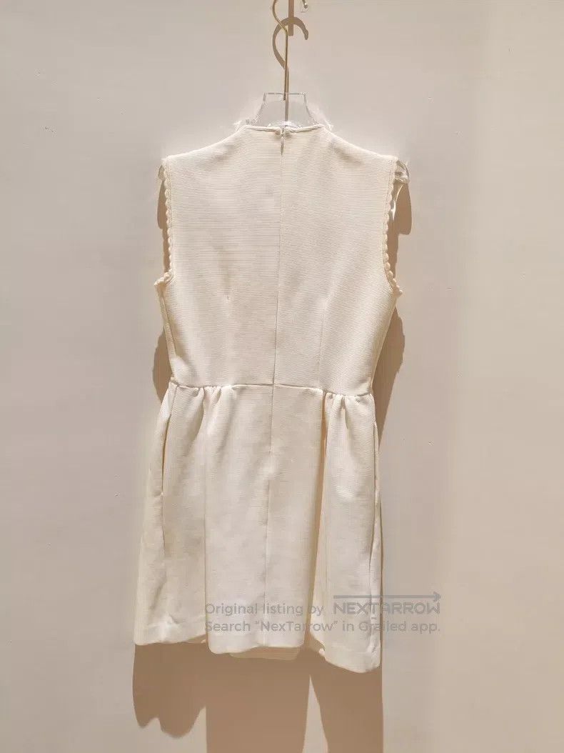 Miu Miu Miu Miu Size M V-neck bow design of dress Size M / US 6-8 / IT 42-44 - 2 Thumbnail