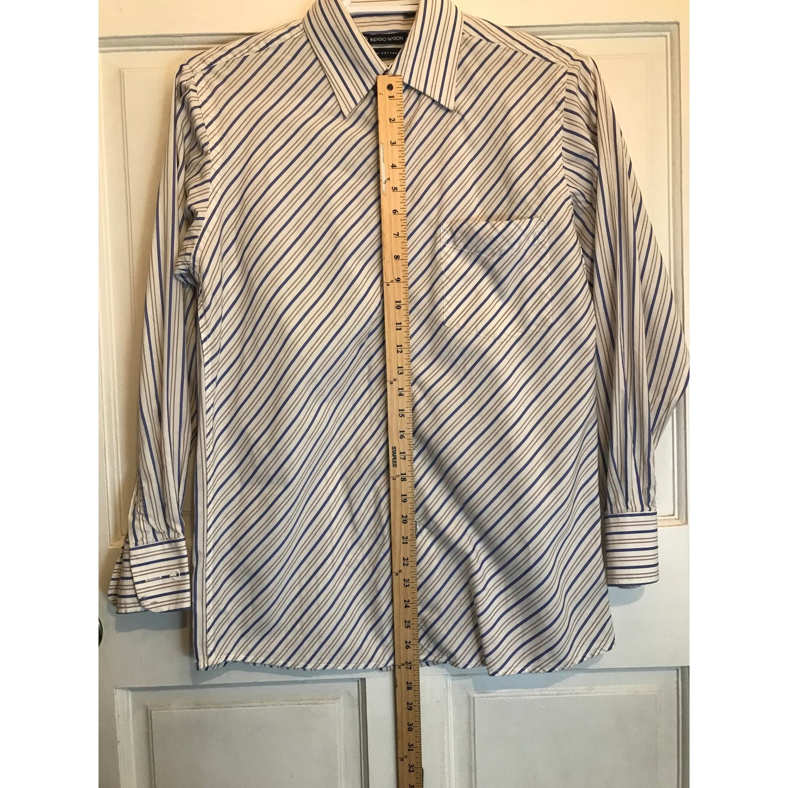 Indigo INDIGO NATION Shirt Men’s M (40 CM) Multicolored LS Size US M / EU 48-50 / 2 - 4 Thumbnail